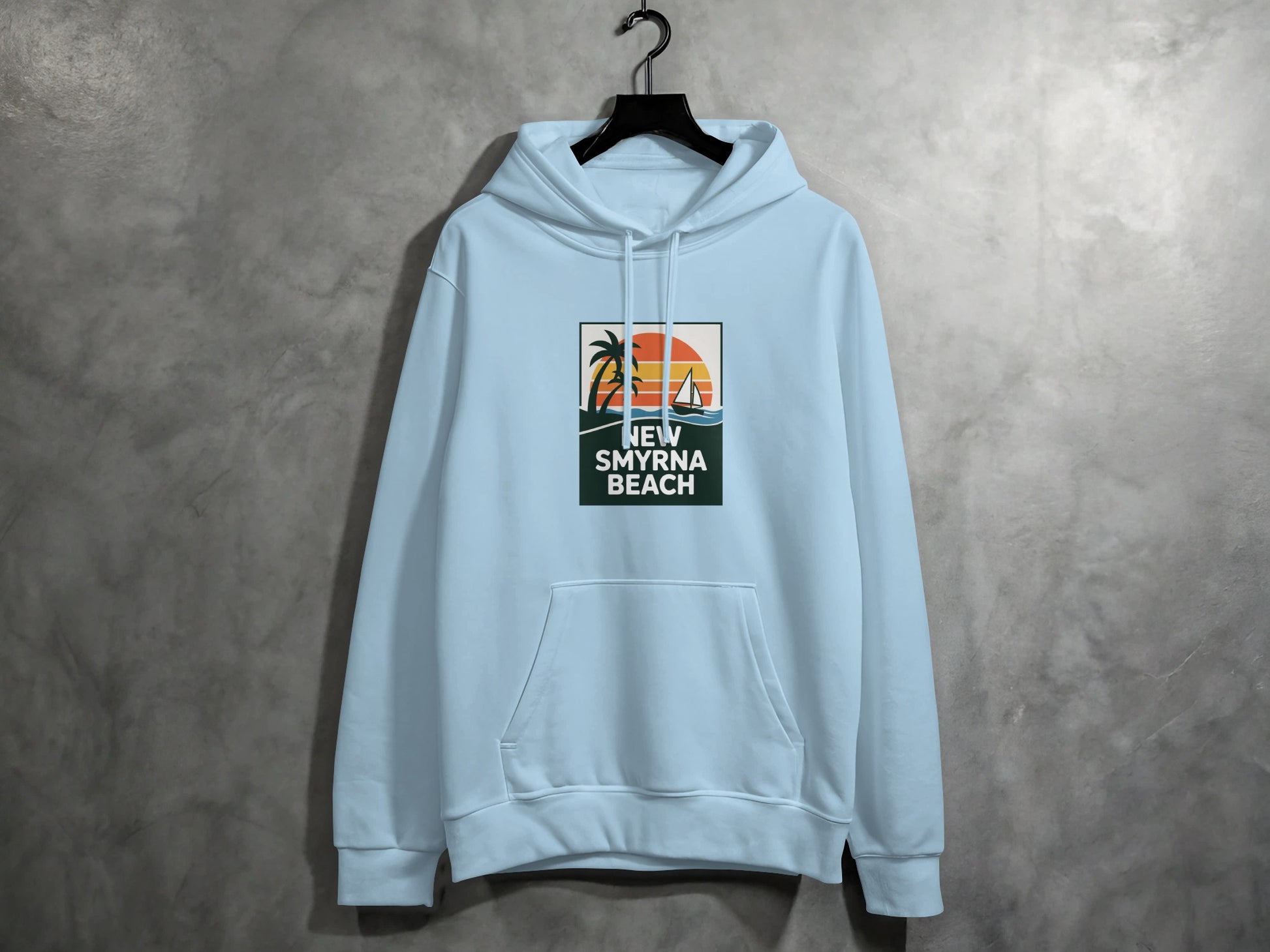 New Smyrna Beach Graphic Hoodie product type