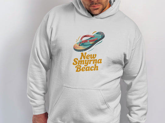 New Smyrna Beach Flip Flop Hoodie product