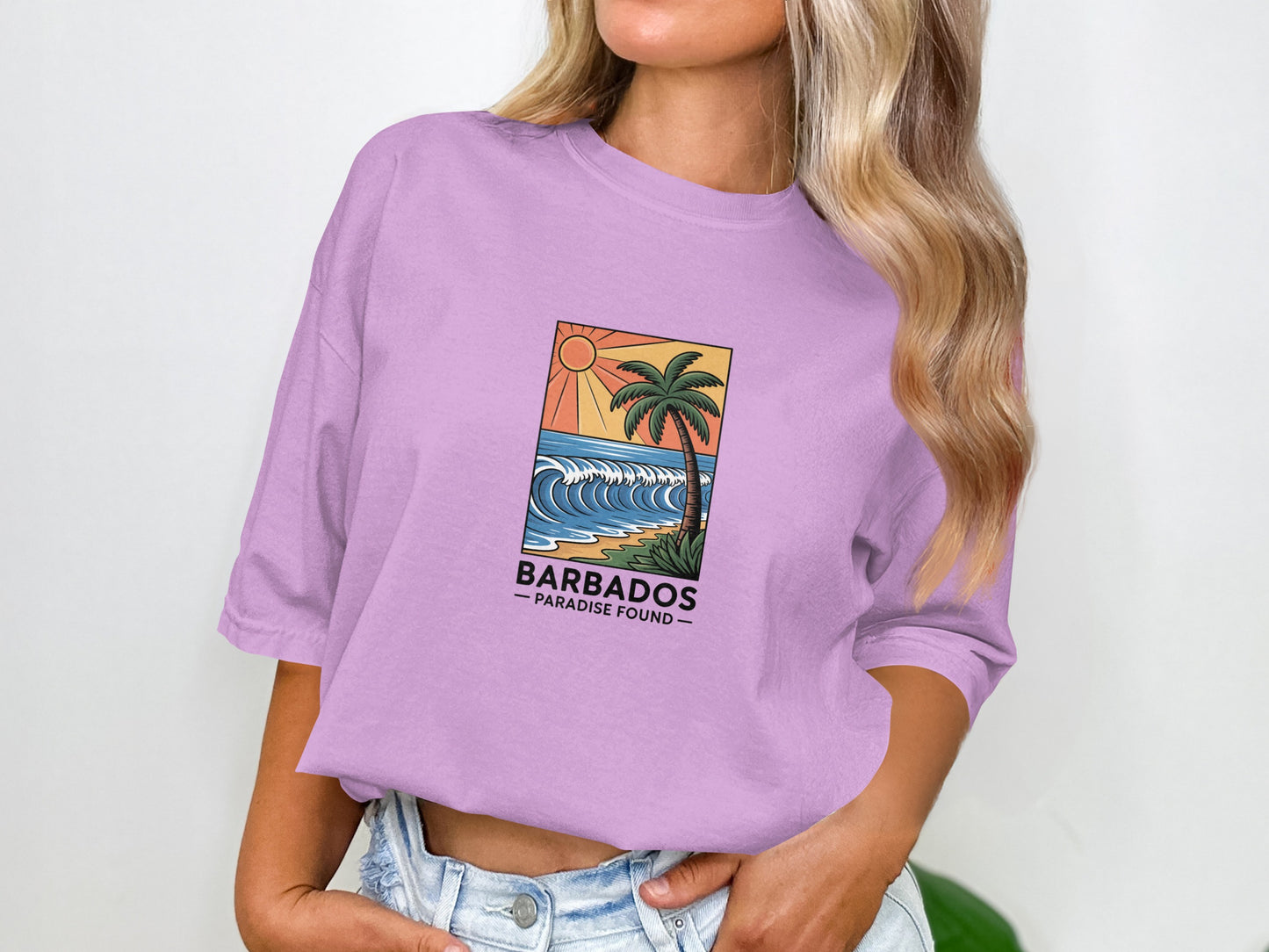 Beautiful Barbados Paradise Found Graphic T-Shirt product type