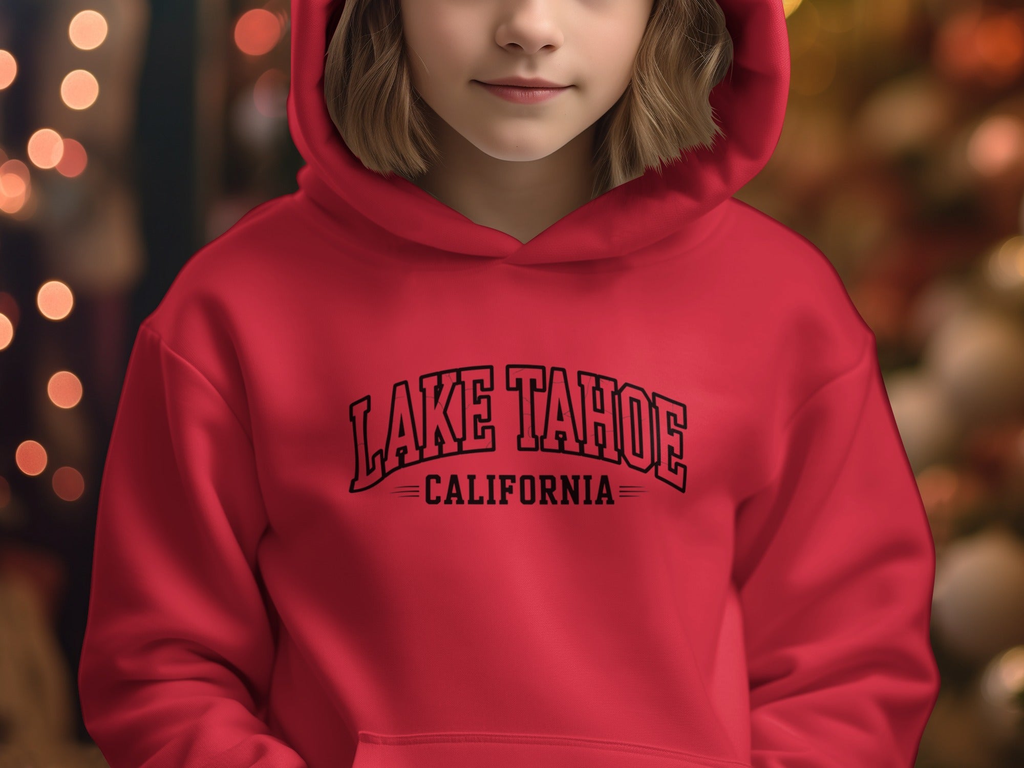 Lake Tahoe California design hoodie product