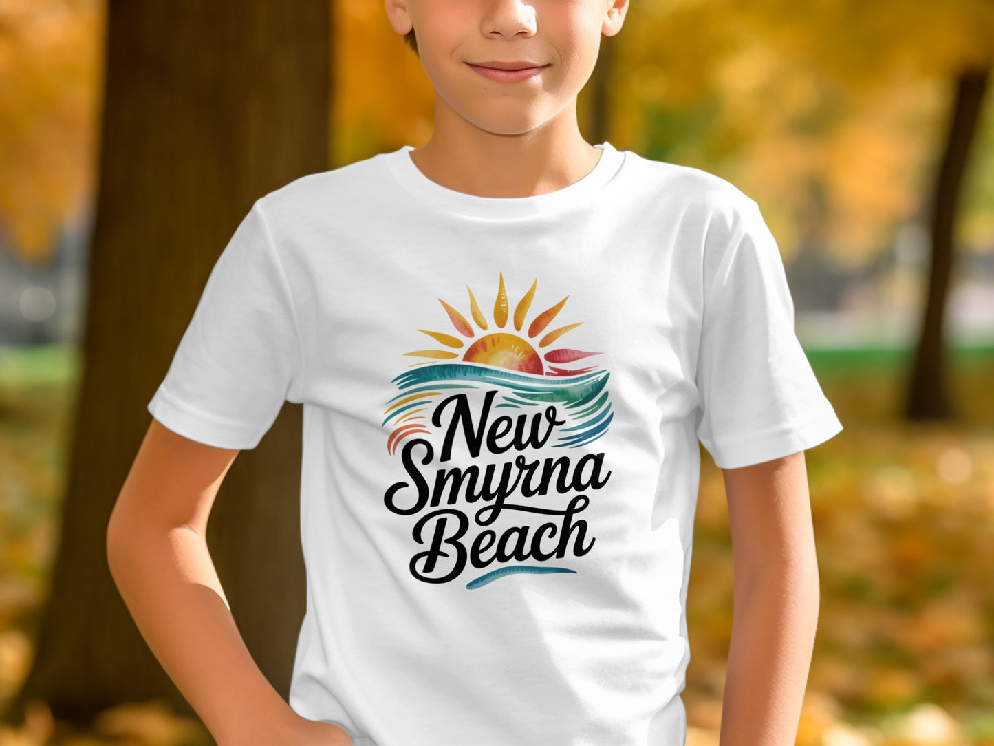 New Smyrna Beach Graphic Tee for Stylish Casual Product