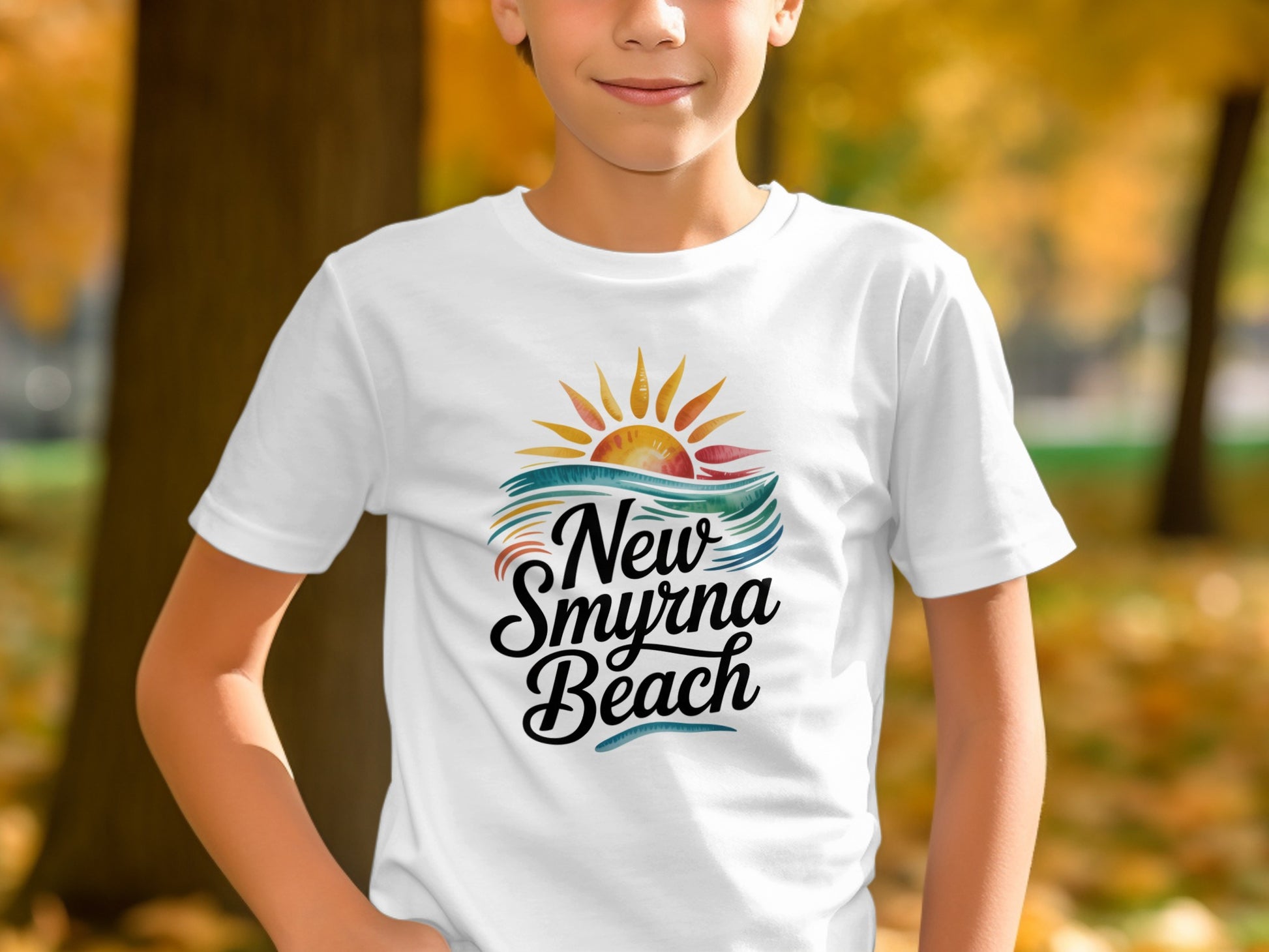 New Smyrna Beach Graphic Tee for Stylish Casual Product