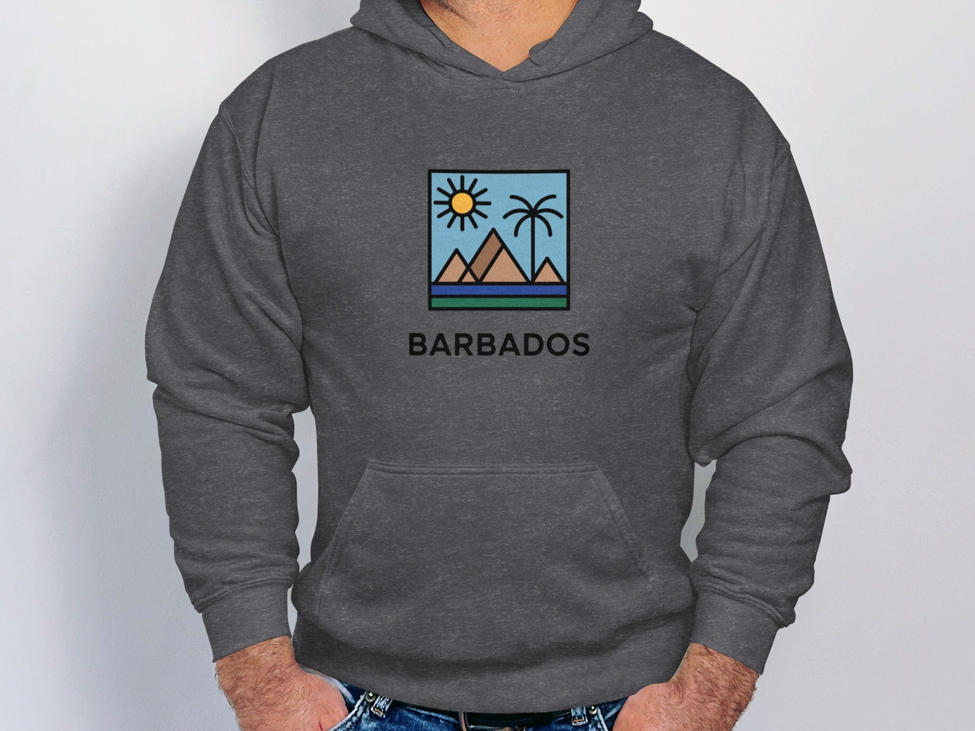 Barbados Graphic Design Hoodie product type