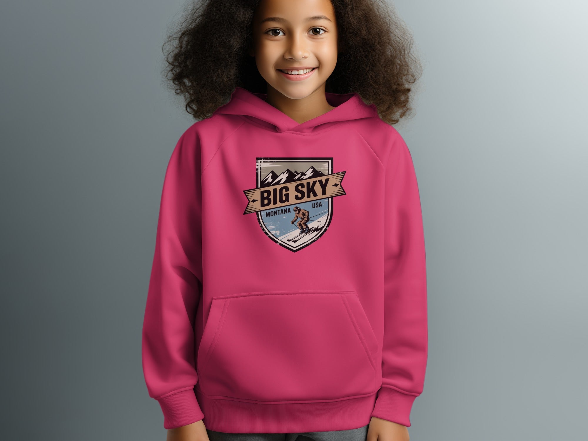 Big Sky Mountain USA Graphic Hoodie product