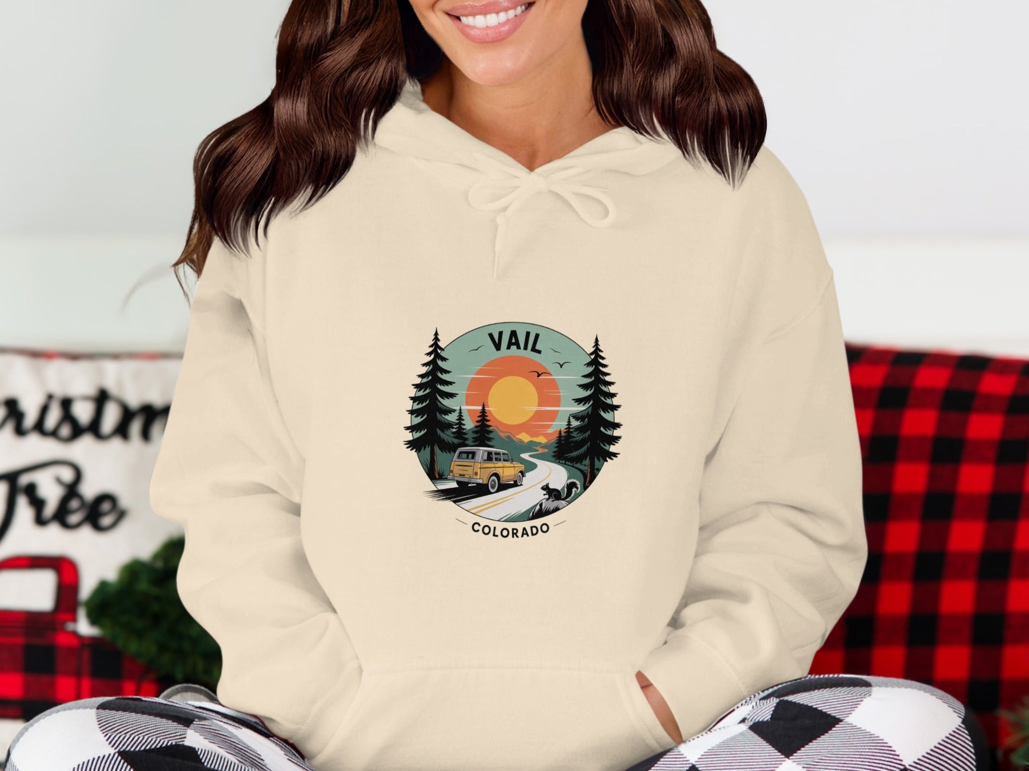 Vail Colorado Scene Print Hoodie product