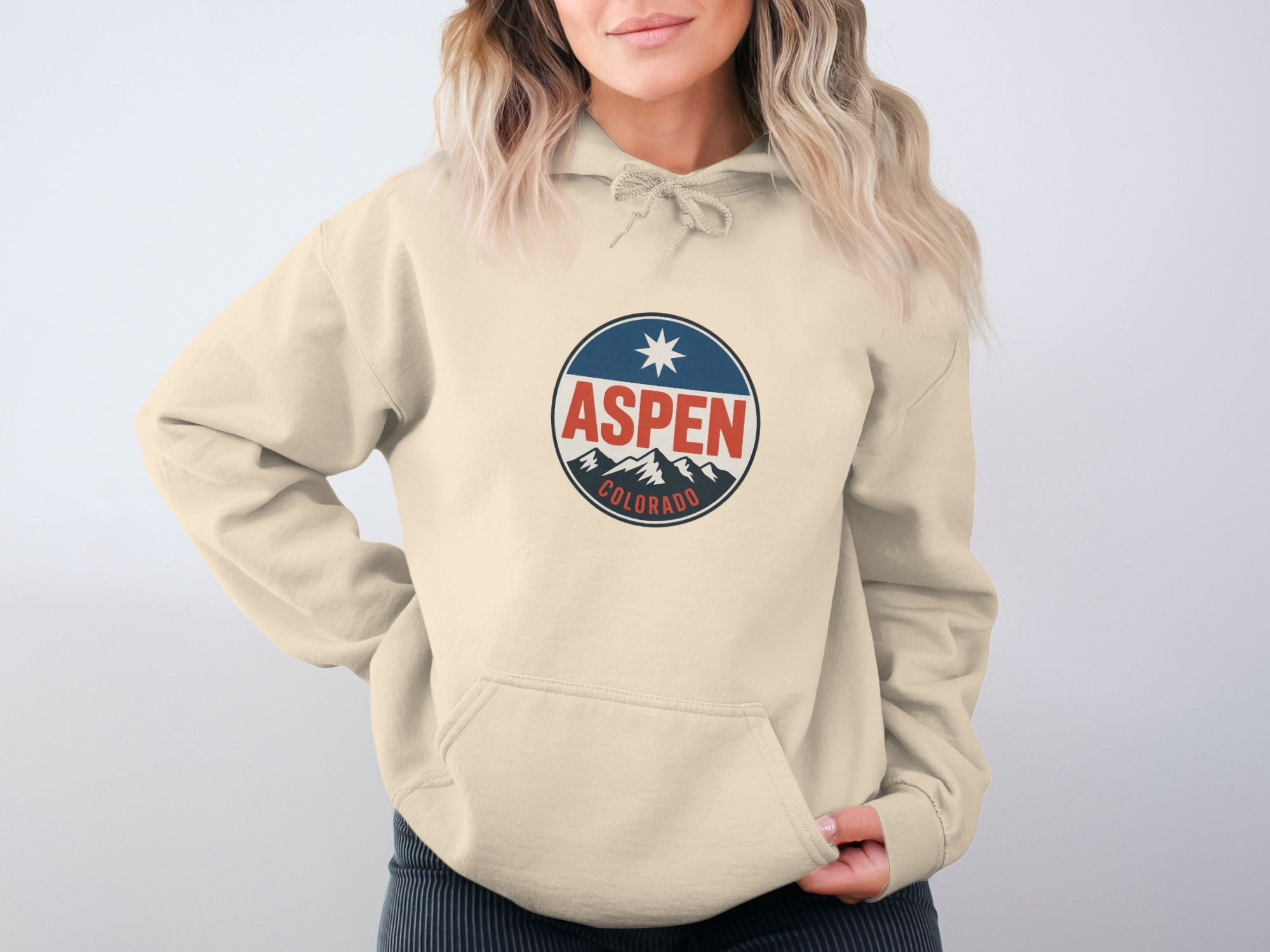 Aspen Colorado Graphic Hoodie product type