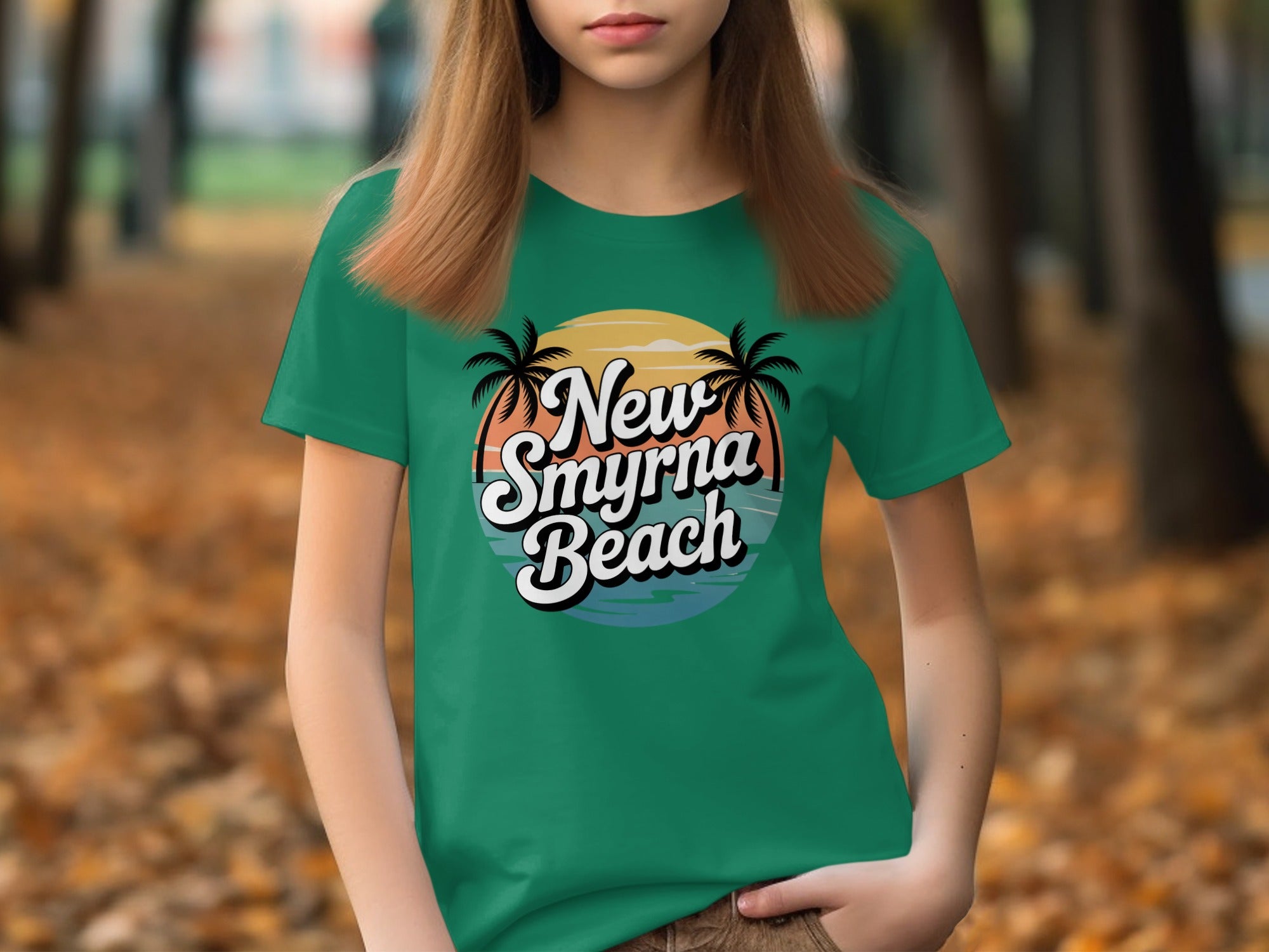 New Smyrna Beach Graphic Tee Shirt product type