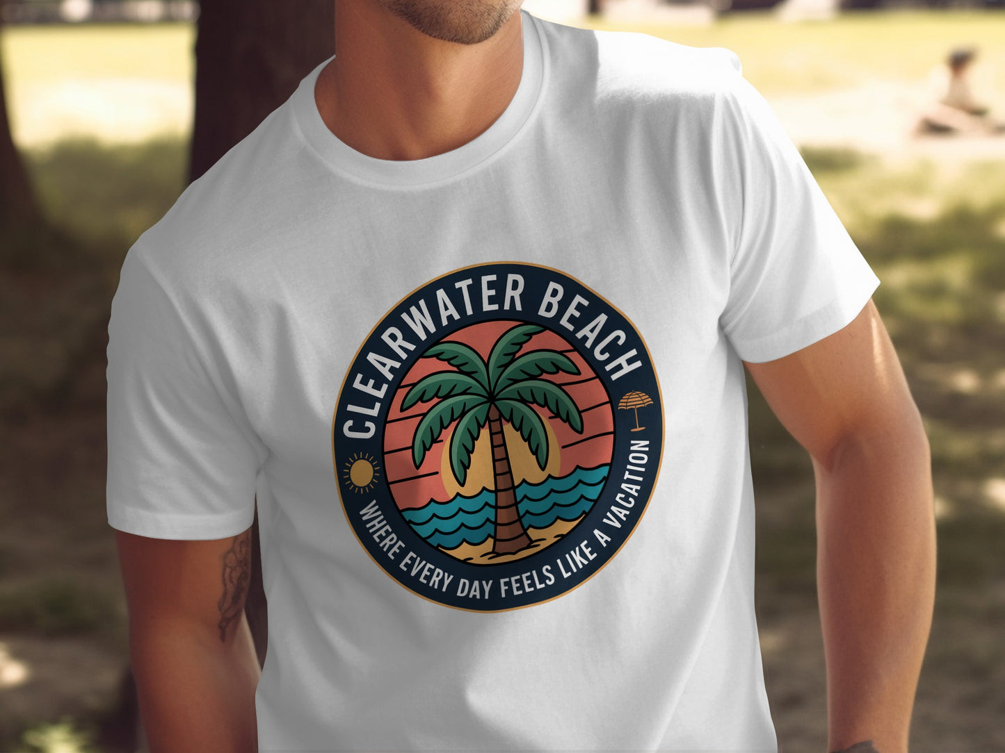 Clearwater Beach Vacation Vibes Graphic T-Shirt product type