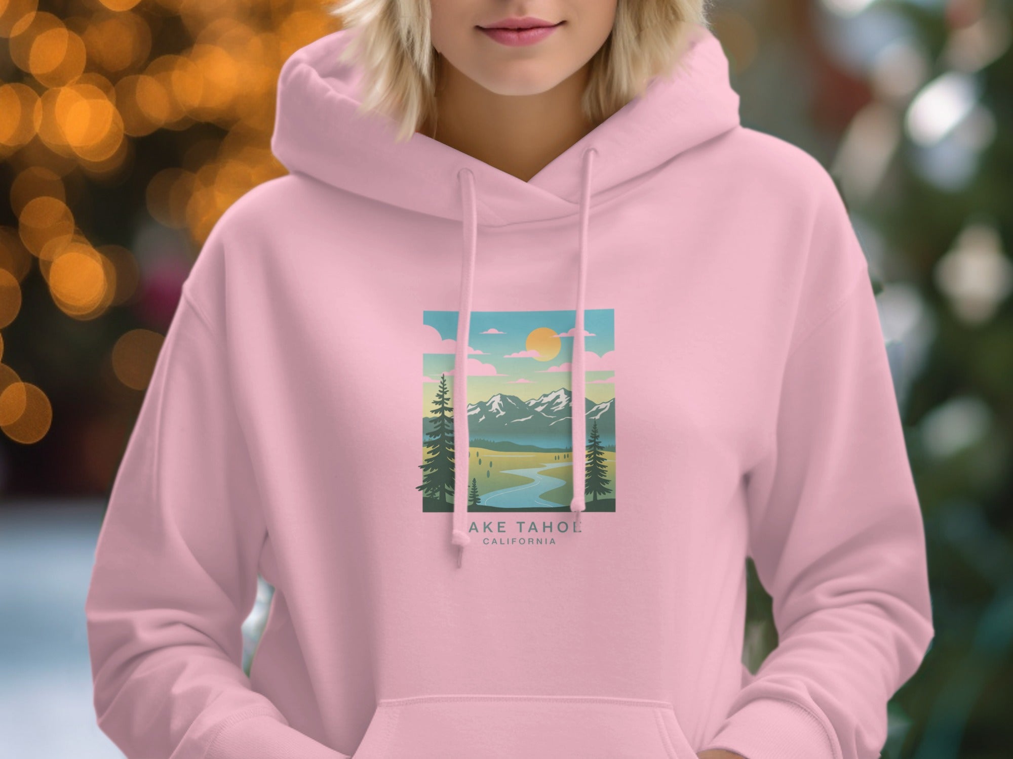 Lake Tahoe California Scenic Hoodie Product