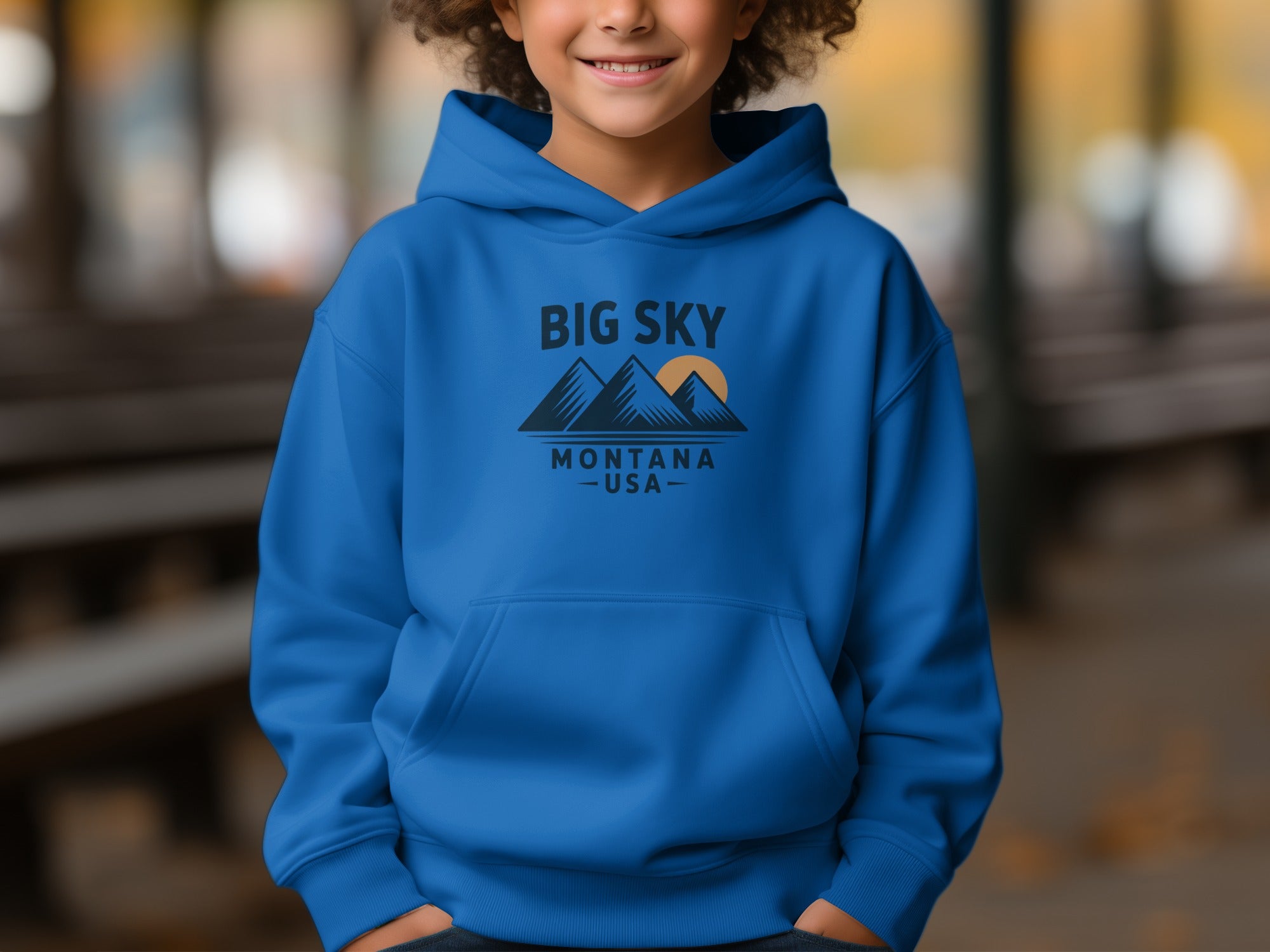 Big Sky Montana USA Graphic Hoodie Product