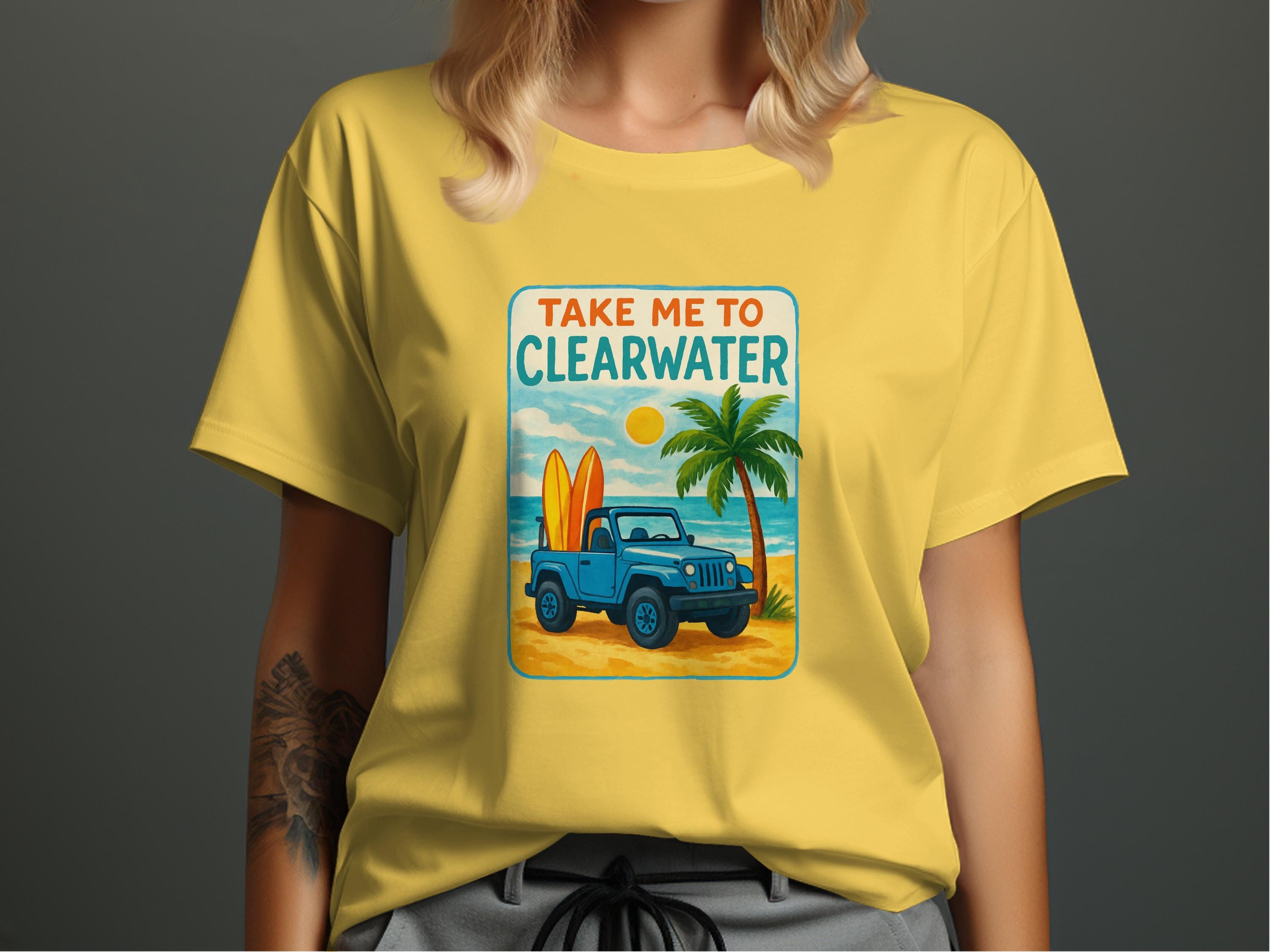Take Me To Clearwater Beach Graphic T-Shirt product