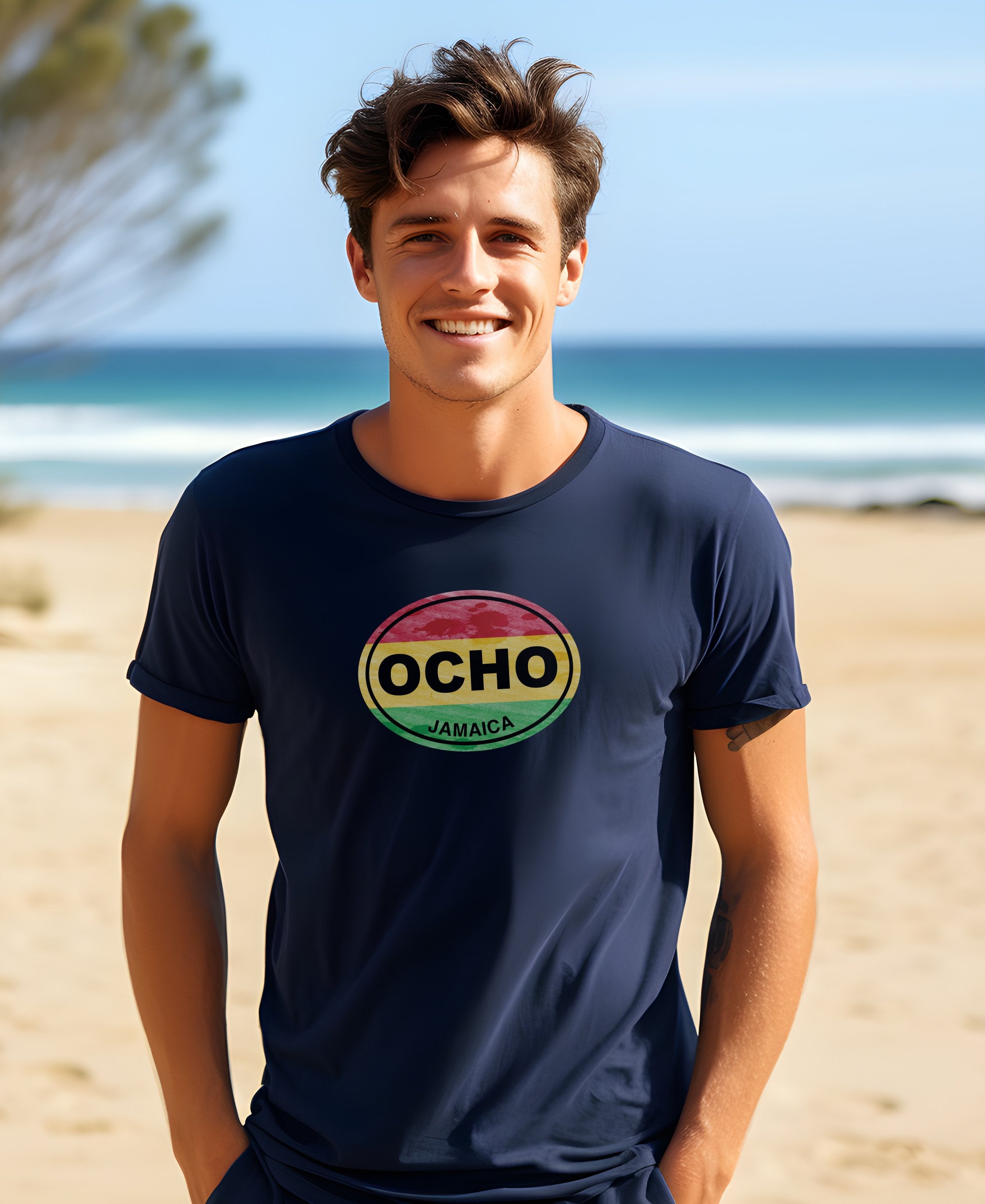 Ocho Rios Mens T-Shirt – Perfect for Ocho Rios Jazz Festival Week