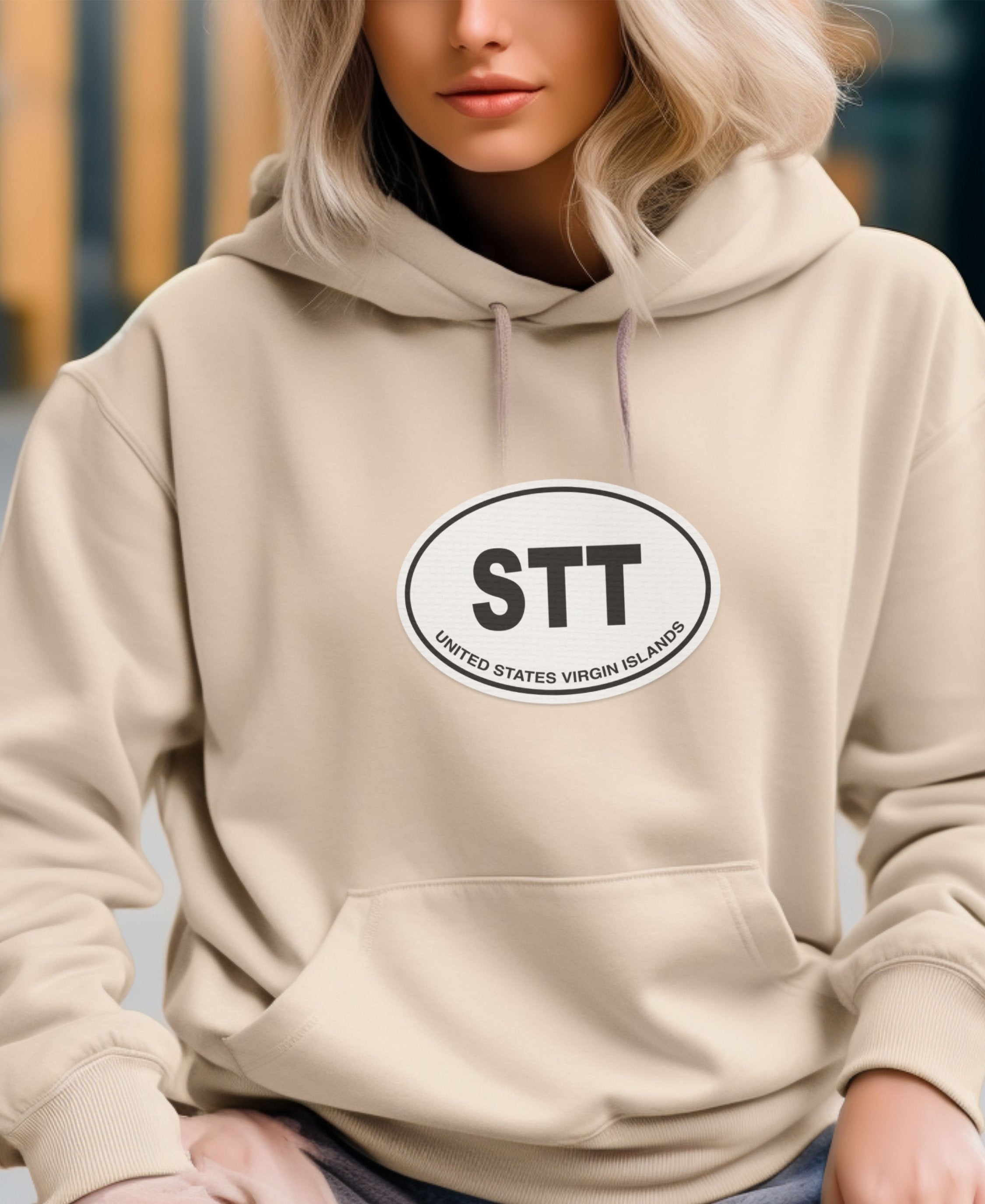 St Thomas Sunset Sails & Music Days Womens Hoodie