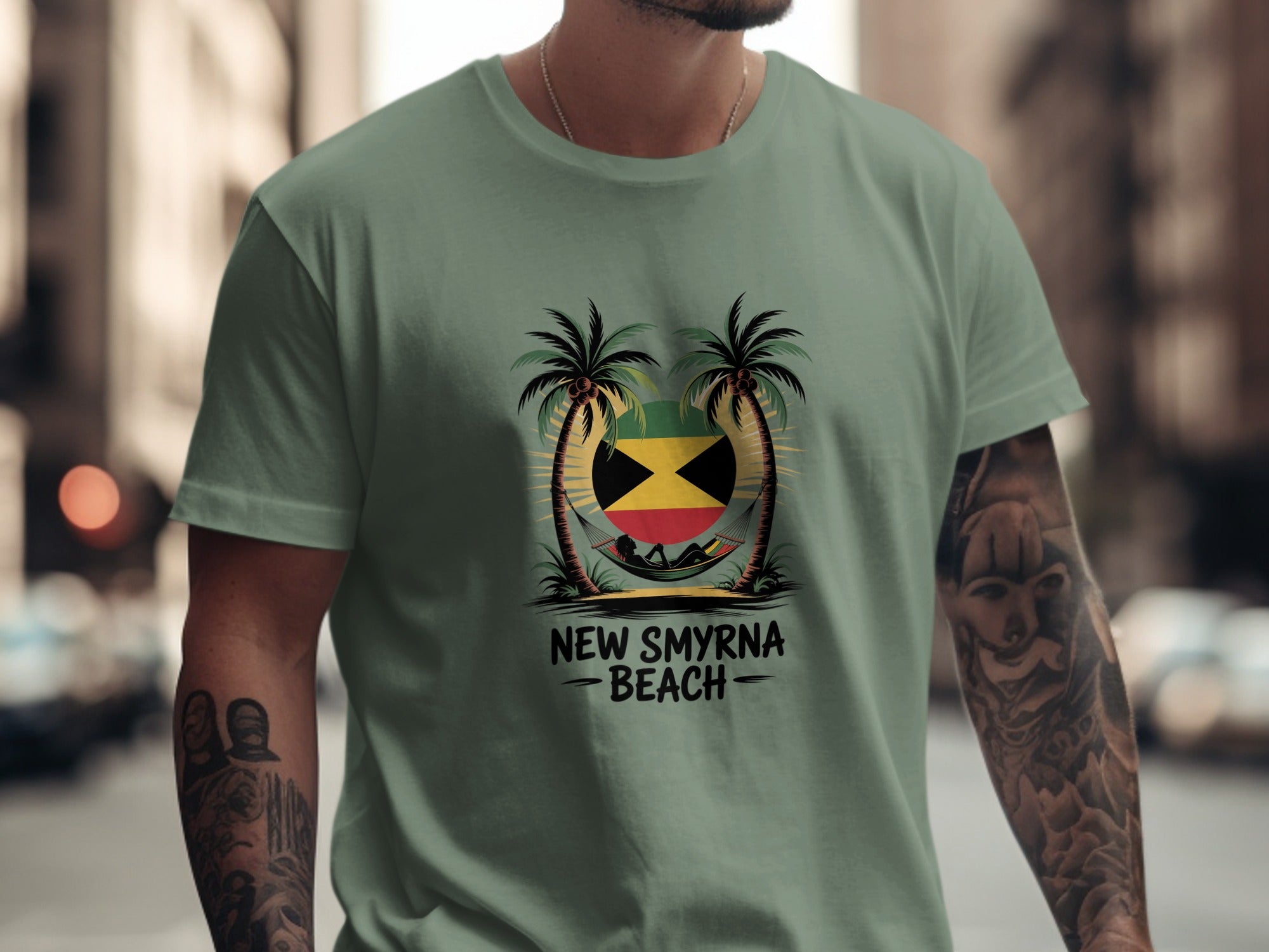 New Smyrna Beach Scenic Graphic Tee product type