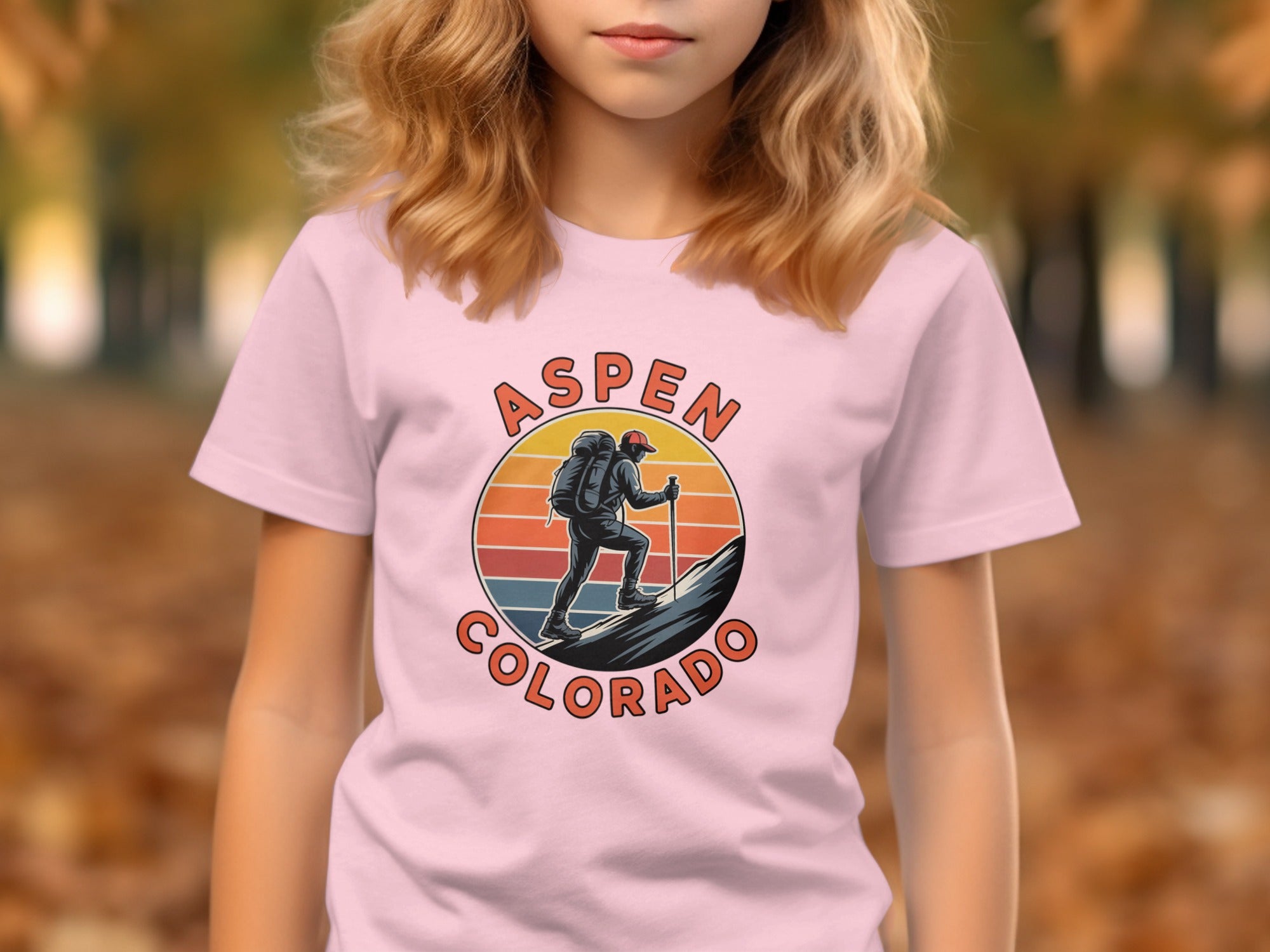 Aspen Colorado Hiking Graphic T-Shirt