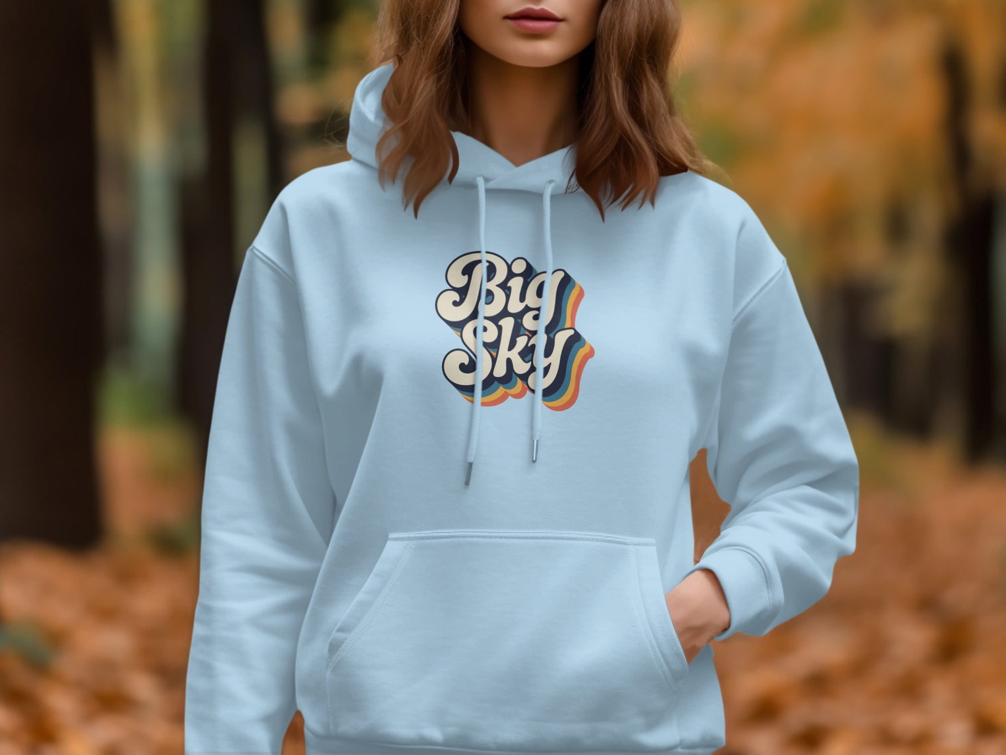 Big Sky Graphic Hoodie for Cozy Autumn Days