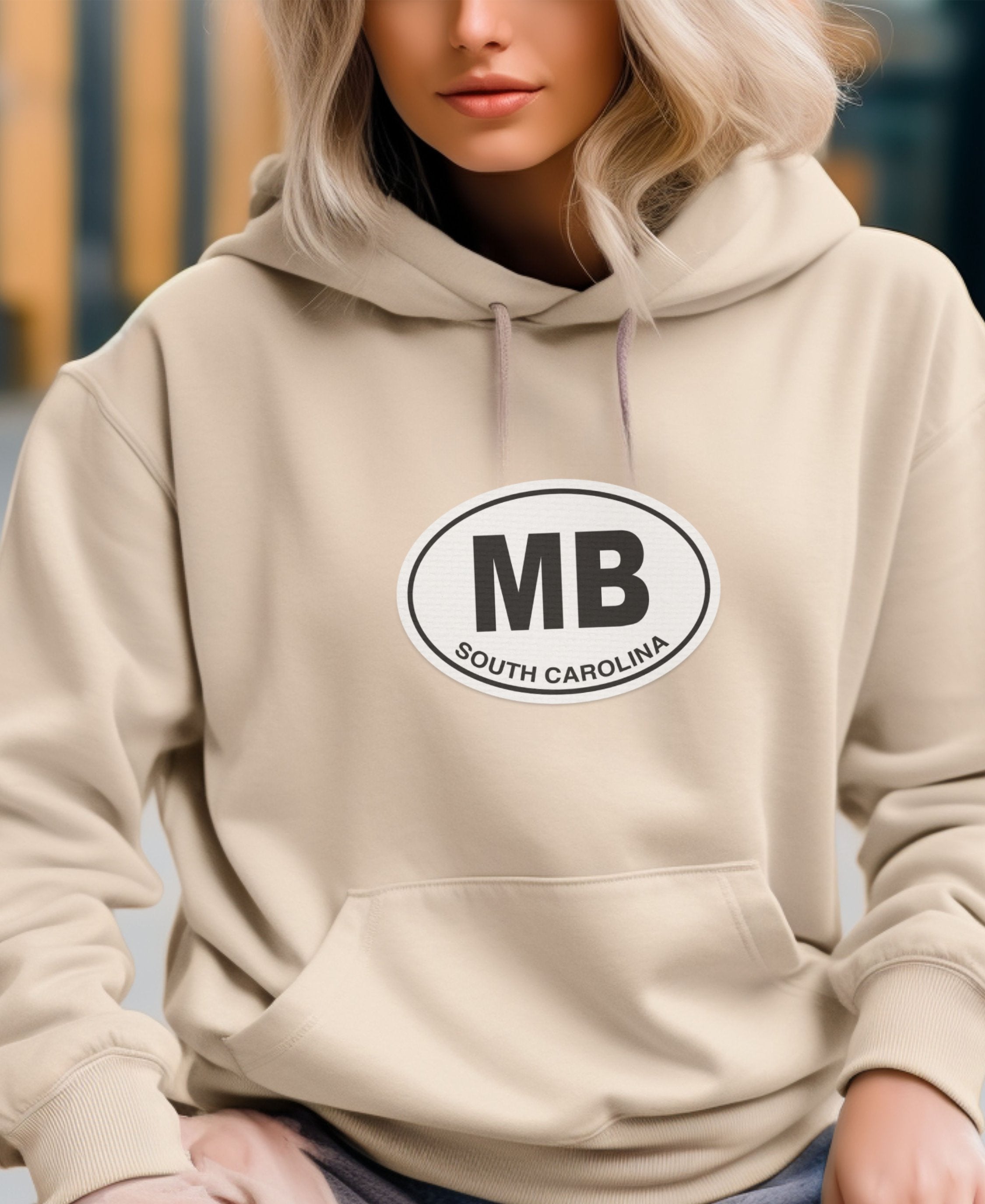 Myrtle Beach Nights & Concert Lights Womens Hoodie