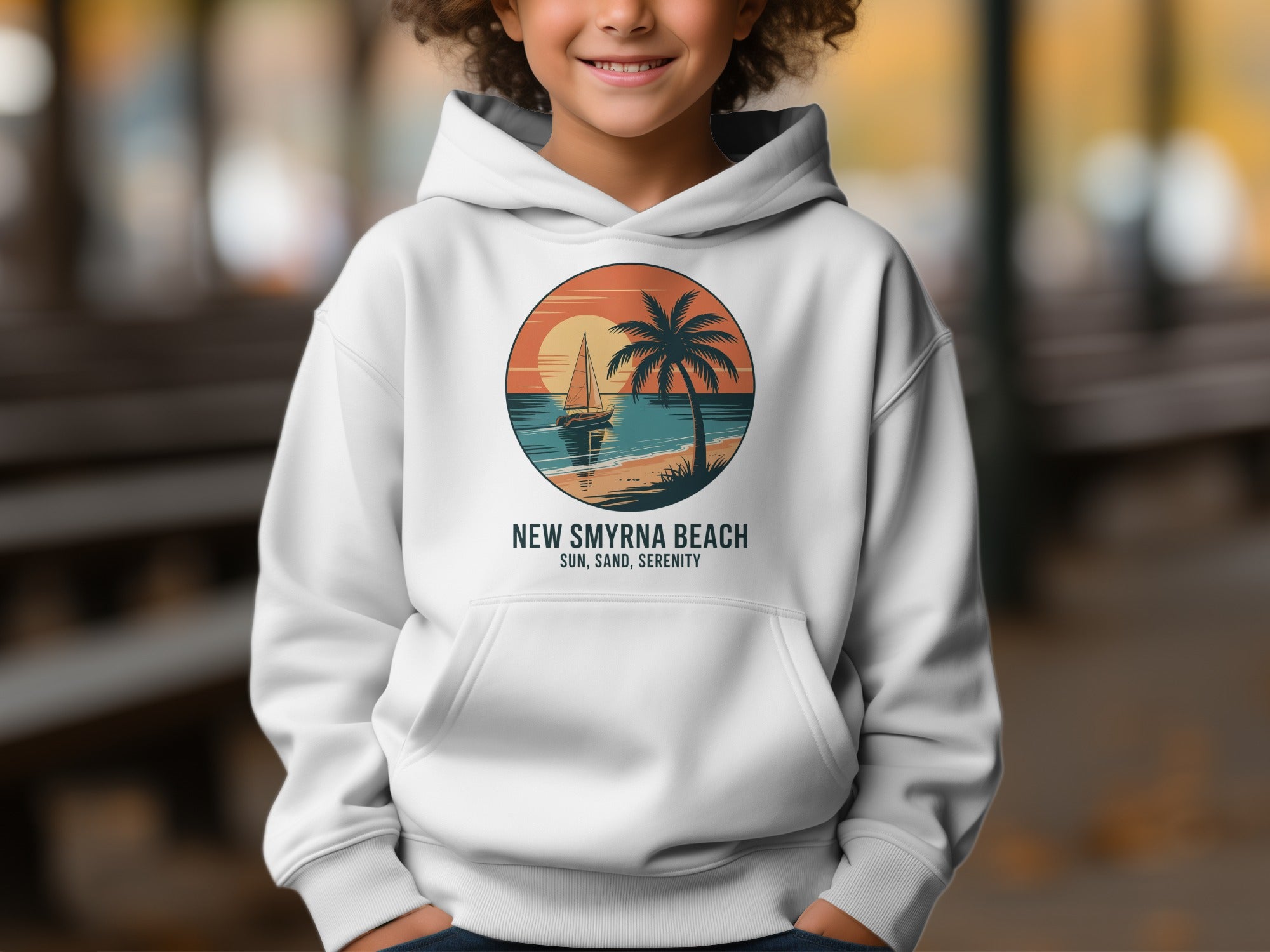 New Smyrna Beach Sun Sand Serenity Hoodie product