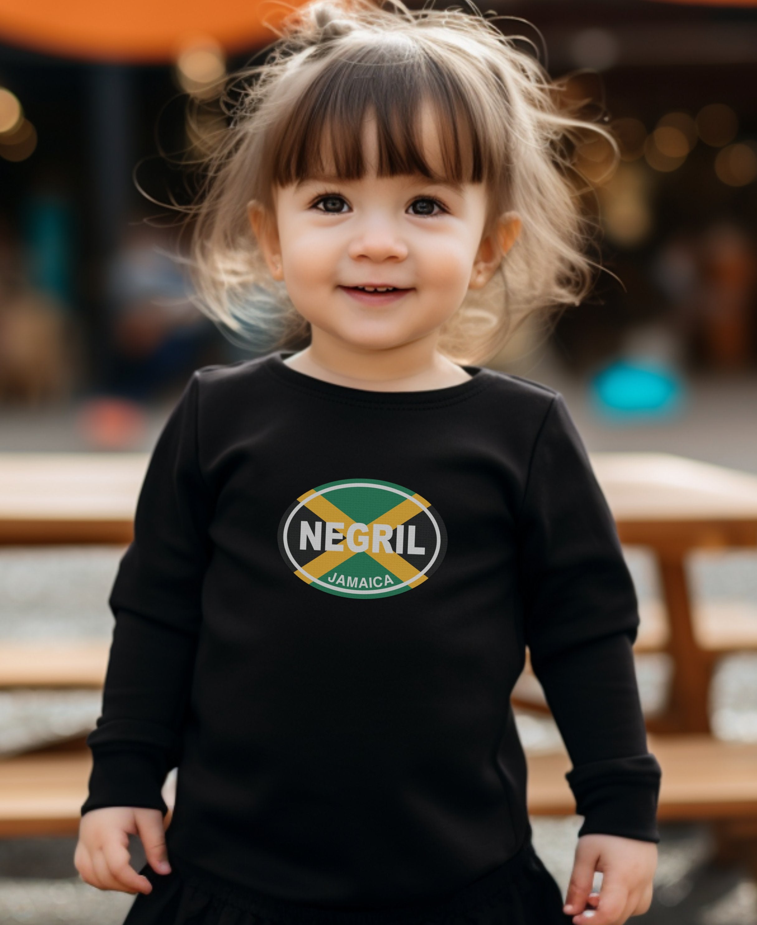 Negril gentle waves at Seven Mile Beach Toddler Long Sleeve T-Shirt