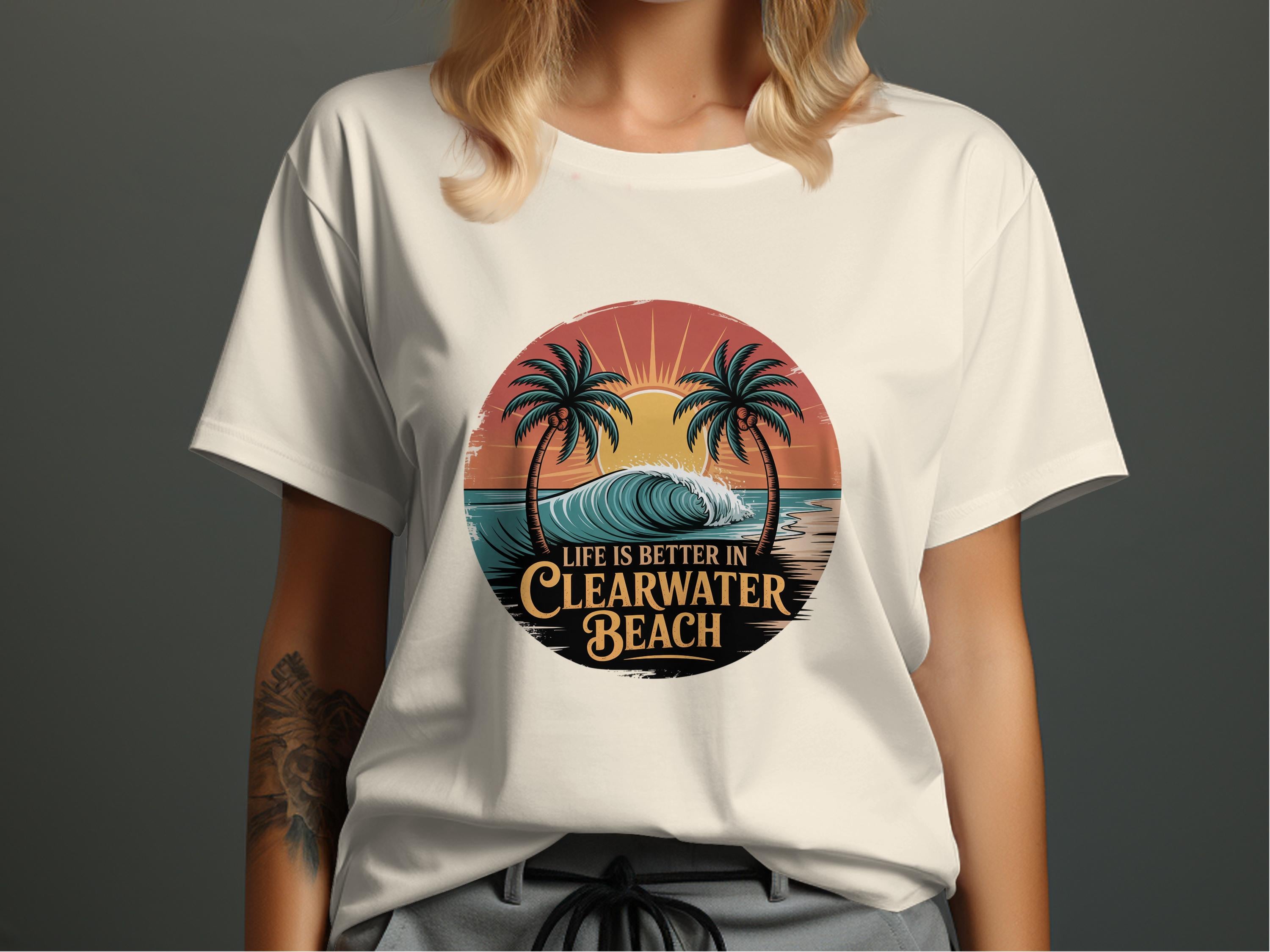 Life is Better in Clearwater Beach T-shirt product type