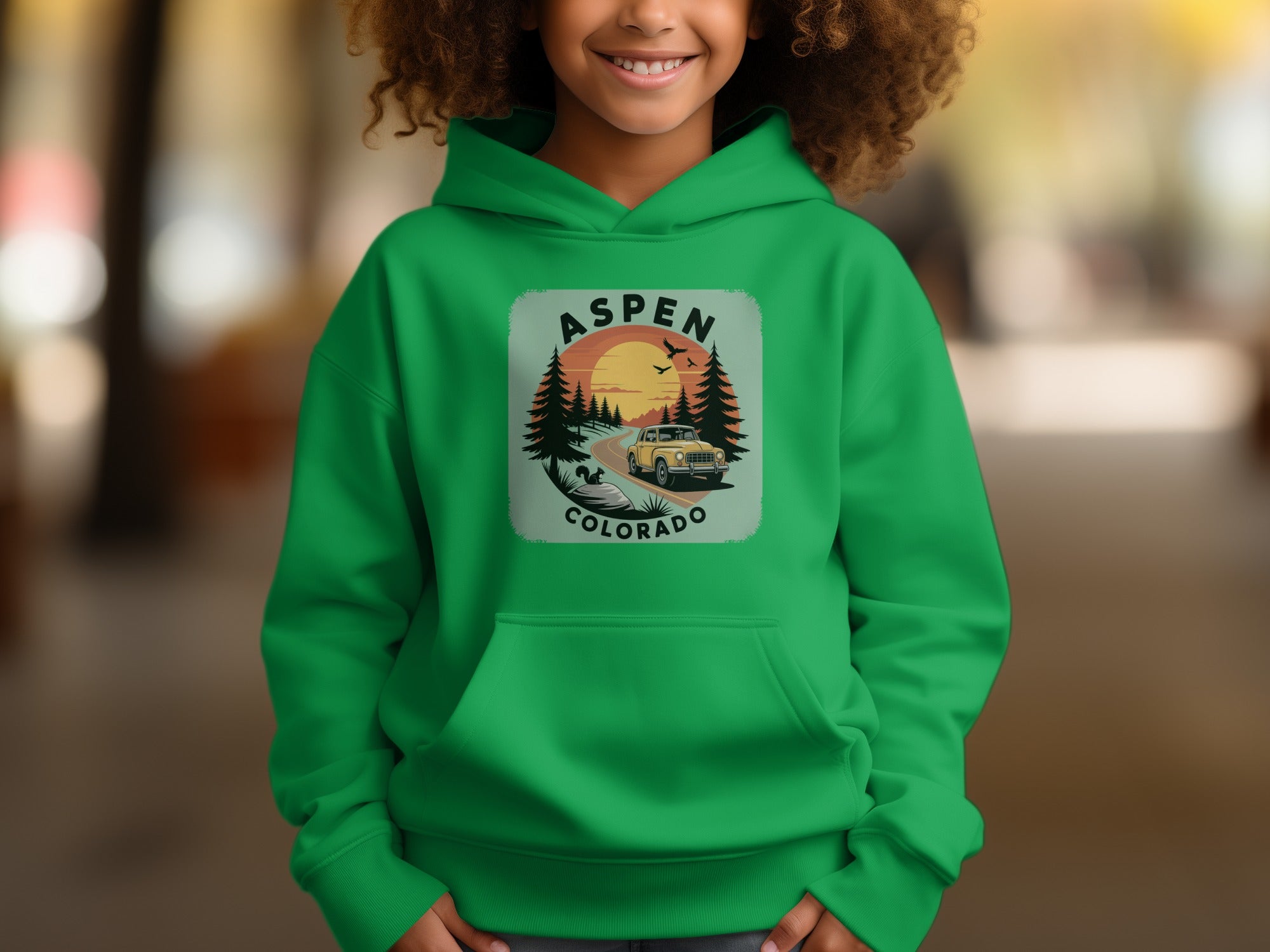 Aspen Colorado Adventure Kid's Hoodie