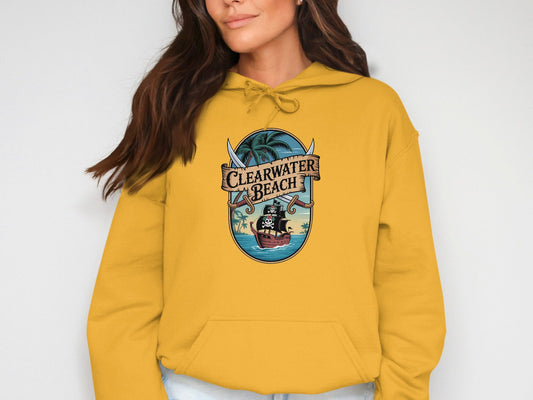 Clearwater Beach Pirate Hoodie product type