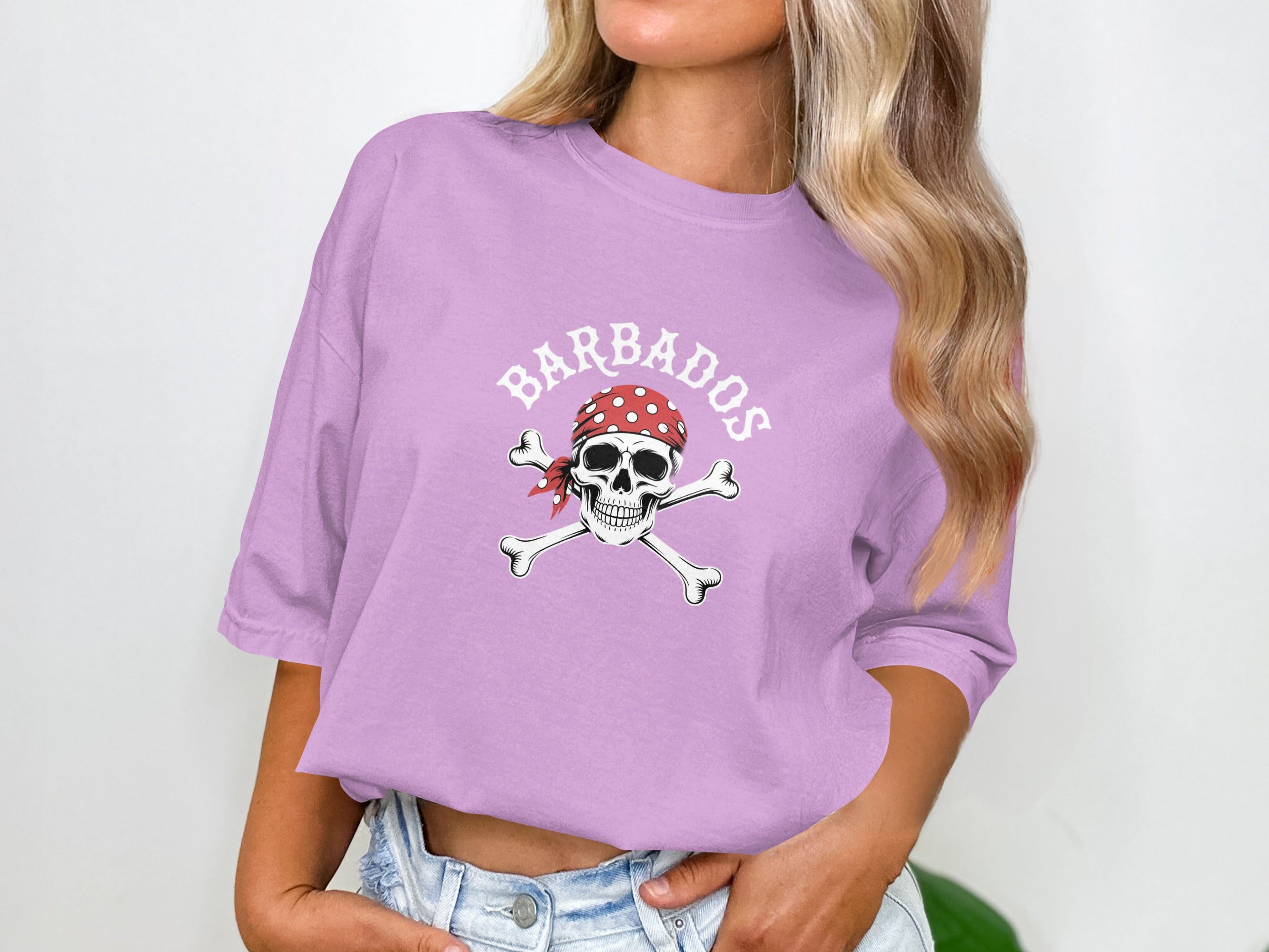 Trendy Casual Barbados Pirate Graphic Tee product