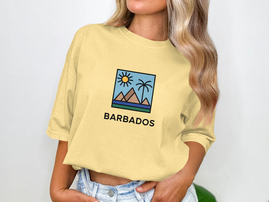 Casual Beach Vibes Barbados Graphic Tee product type