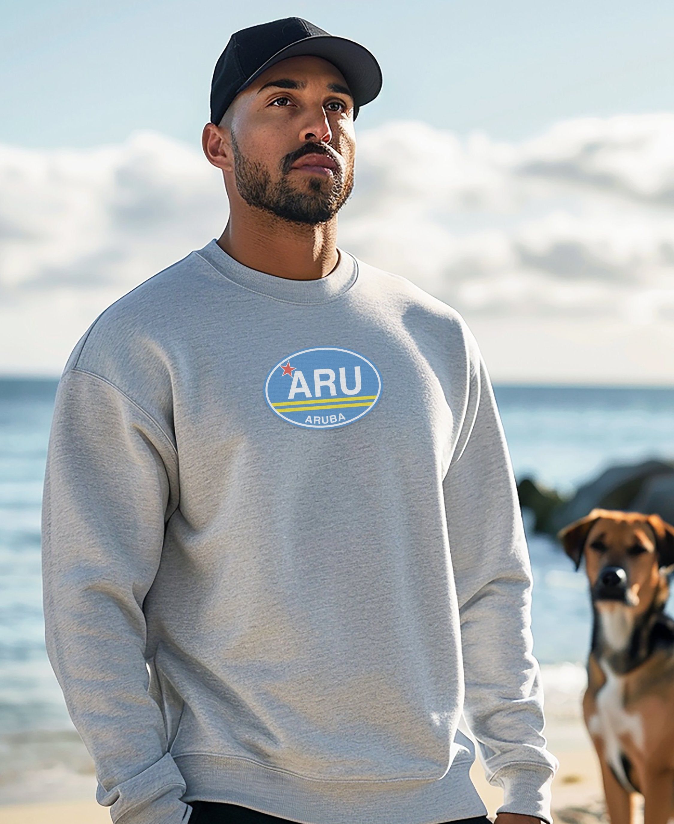ARU Aruba Comfortable Casual Graphic Sweatshirt product