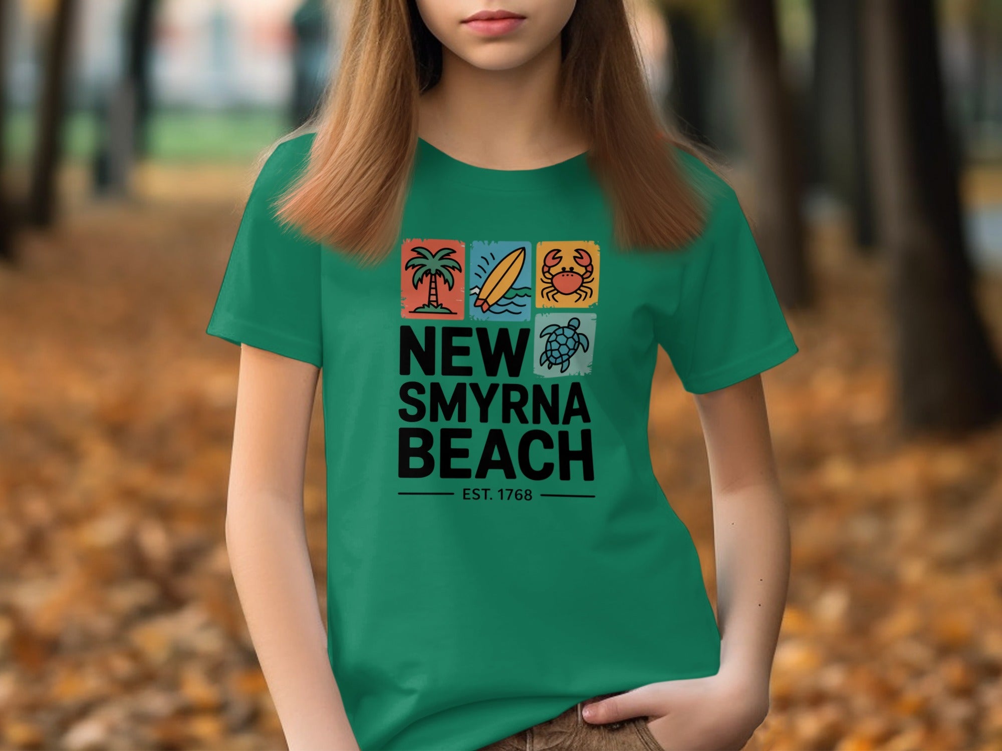 New Smyrna Beach Graphic Tee Shirt product