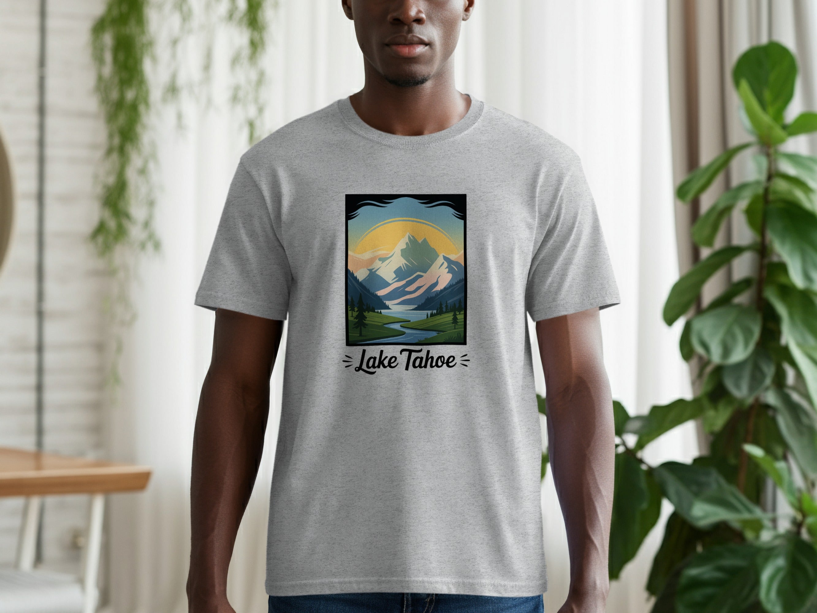 Lake Tahoe Graphic Print T-shirt casual wear product