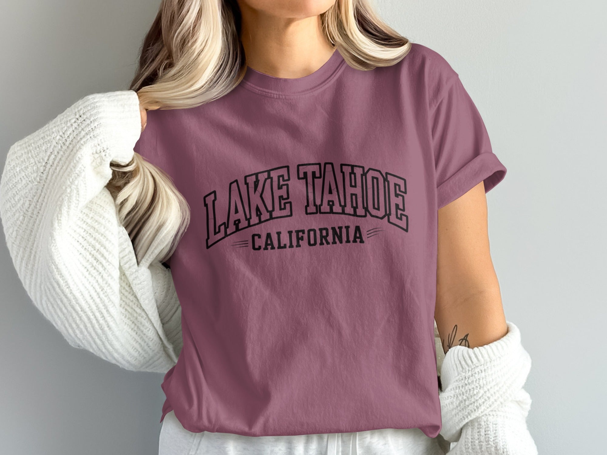 Lake Tahoe California Graphic T-Shirt product type