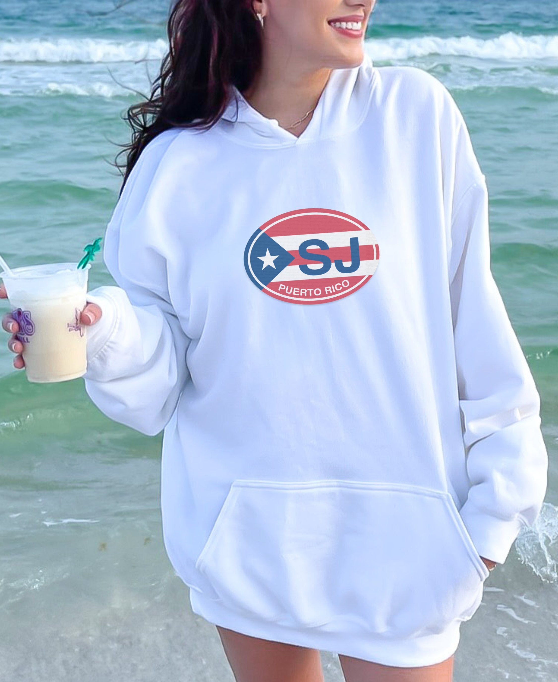 San Juan Salsa & Street Vibes Womens Hoodie