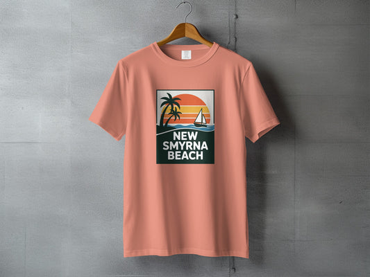 New Smyrna Beach Sunset Graphic T-Shirt product type