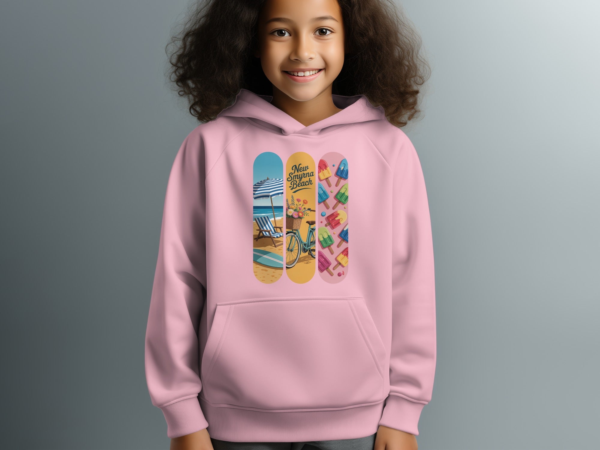 Newport Beach Skateboard Graphic Hoodie product