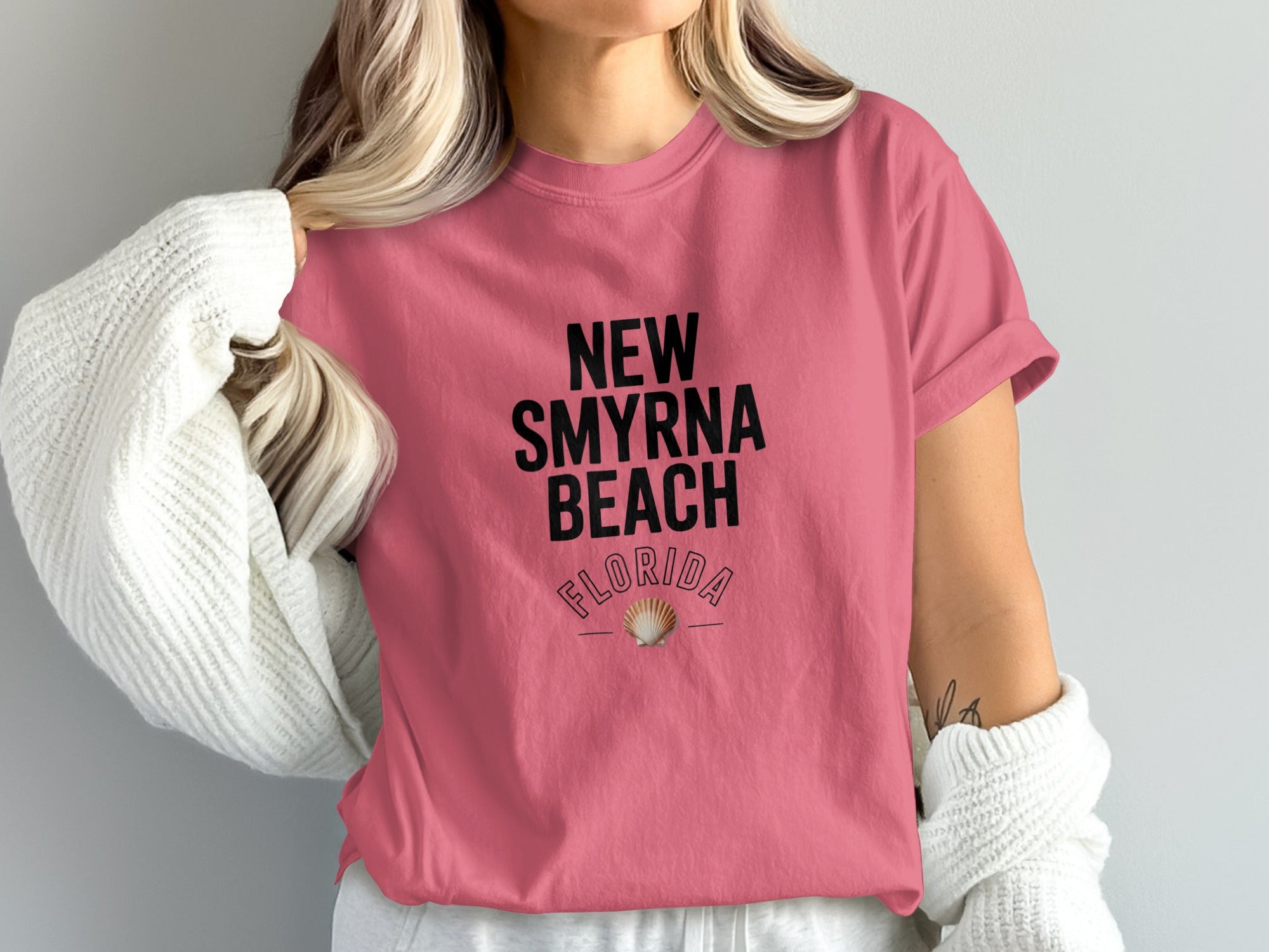 New Smyrna Beach Florida Printed T-shirt product