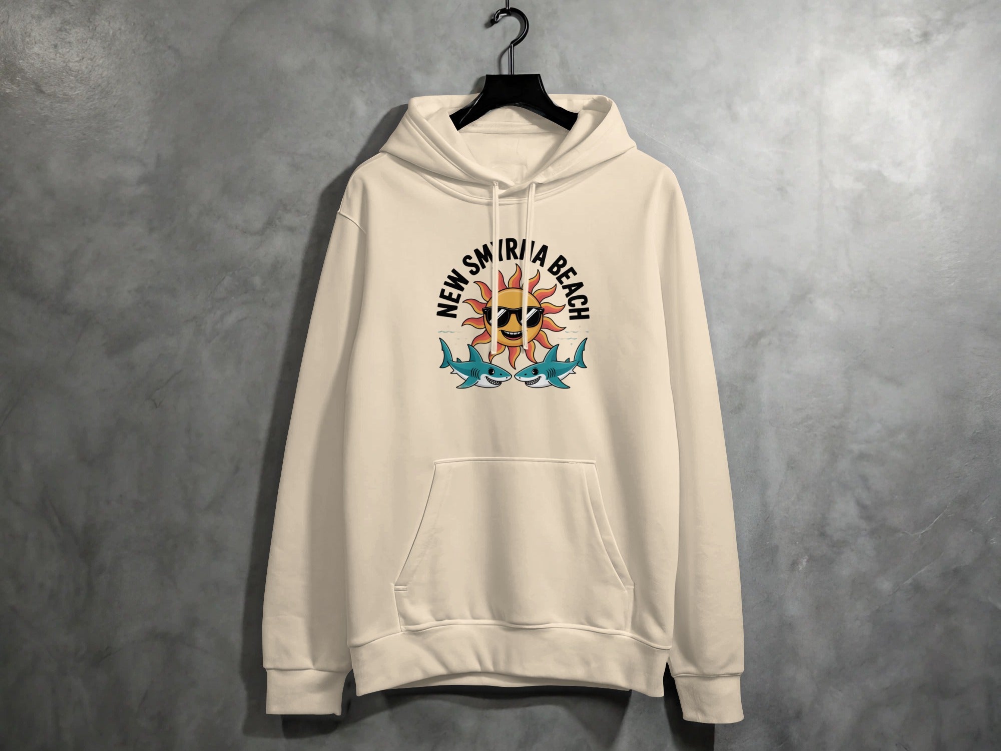 New Smyrna Beach Graphic Hoodie clothing product