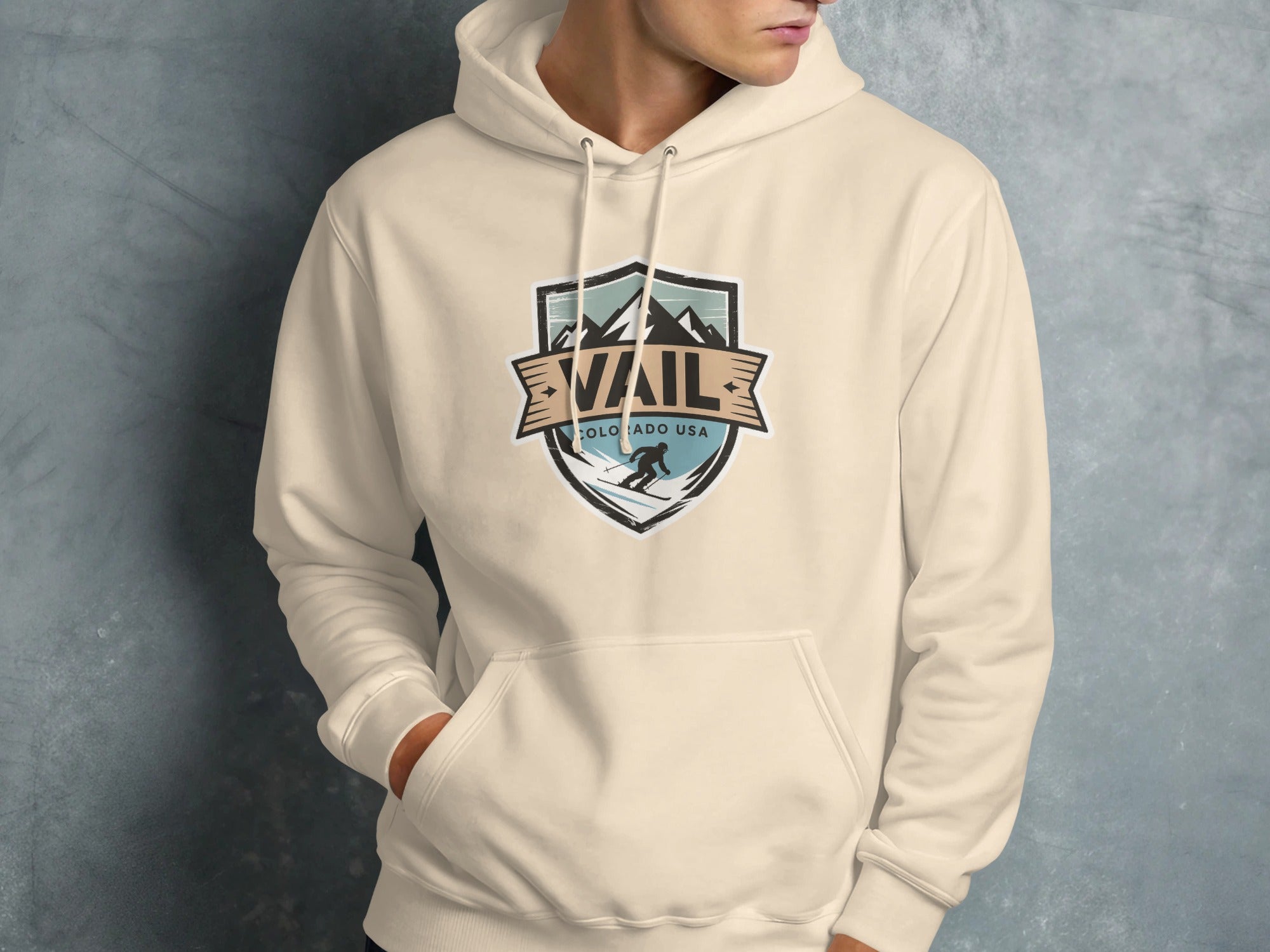 Vail Colorado USA Hoodie Stylish Winter Apparel product type