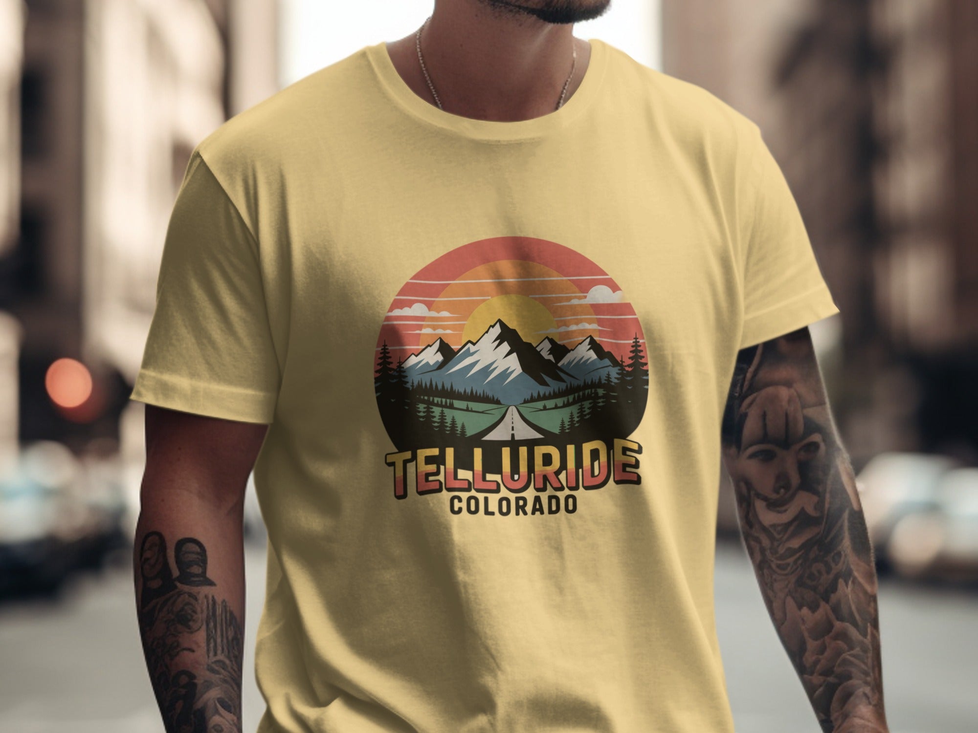 Telluride Colorado Scenic Nature Graphic Shirt