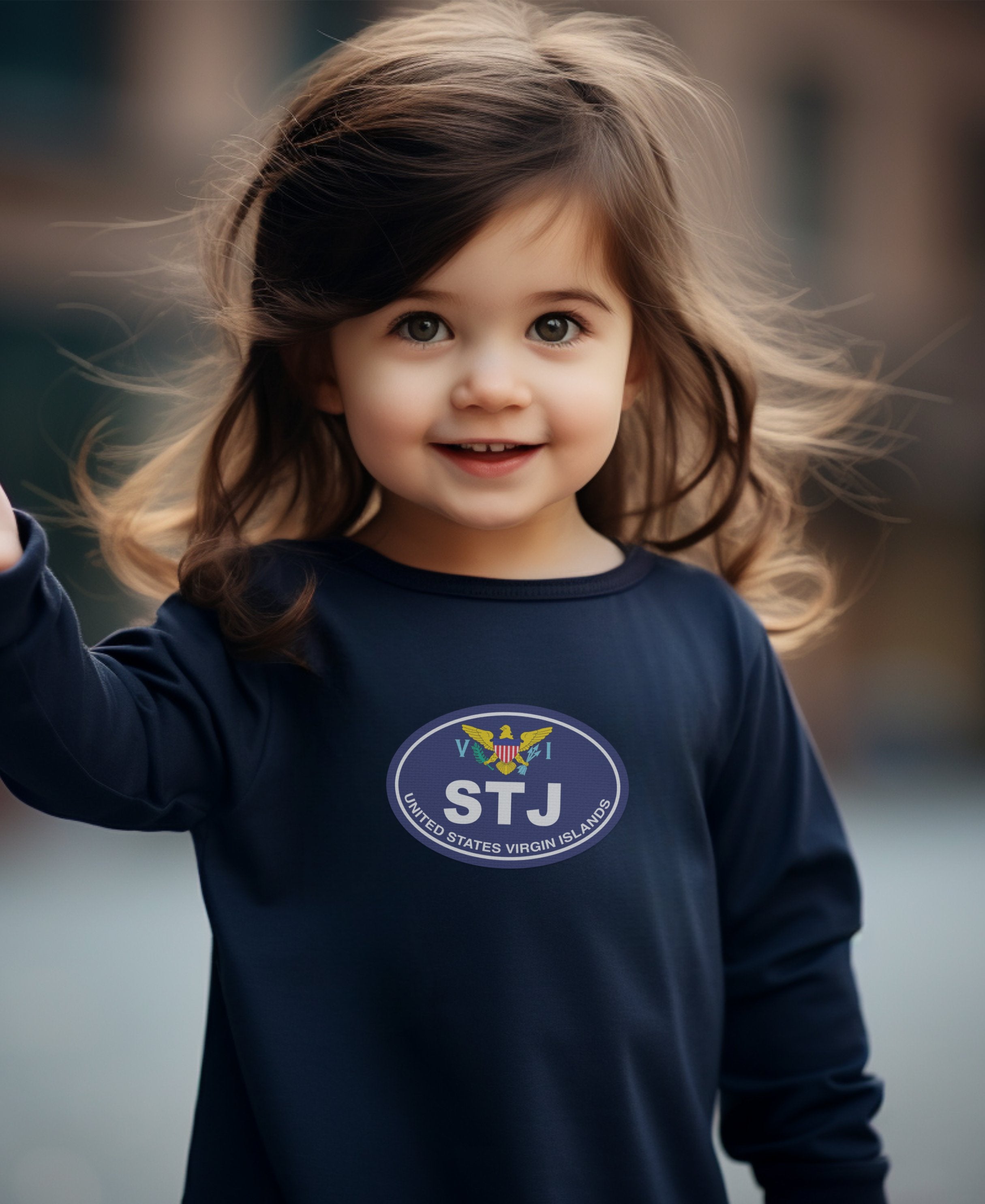 St John hiking family trails in Virgin Islands National Park Toddler Long Sleeve T-Shirt
