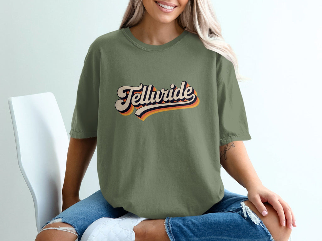 Telluride Graphic Tee Stylish Casual Wear Product Type