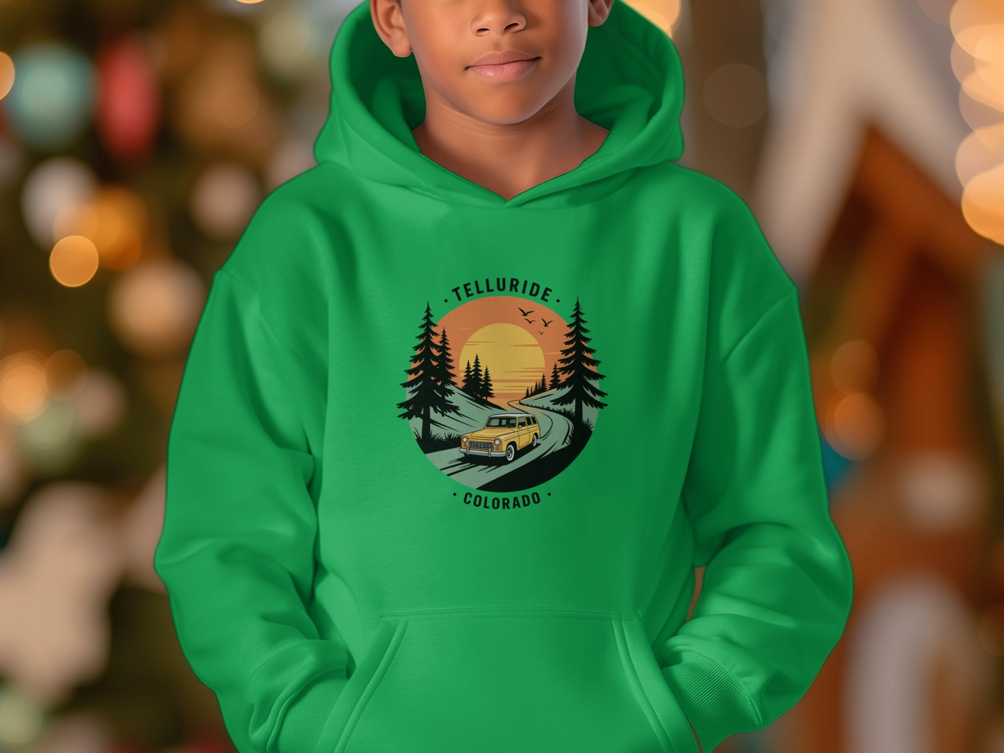 Telluride Colorado Scenic Sunrise Unisex Hoodie