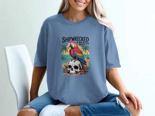 Shipwrecked in New Smyrna Beach Graphic T-Shirt Product