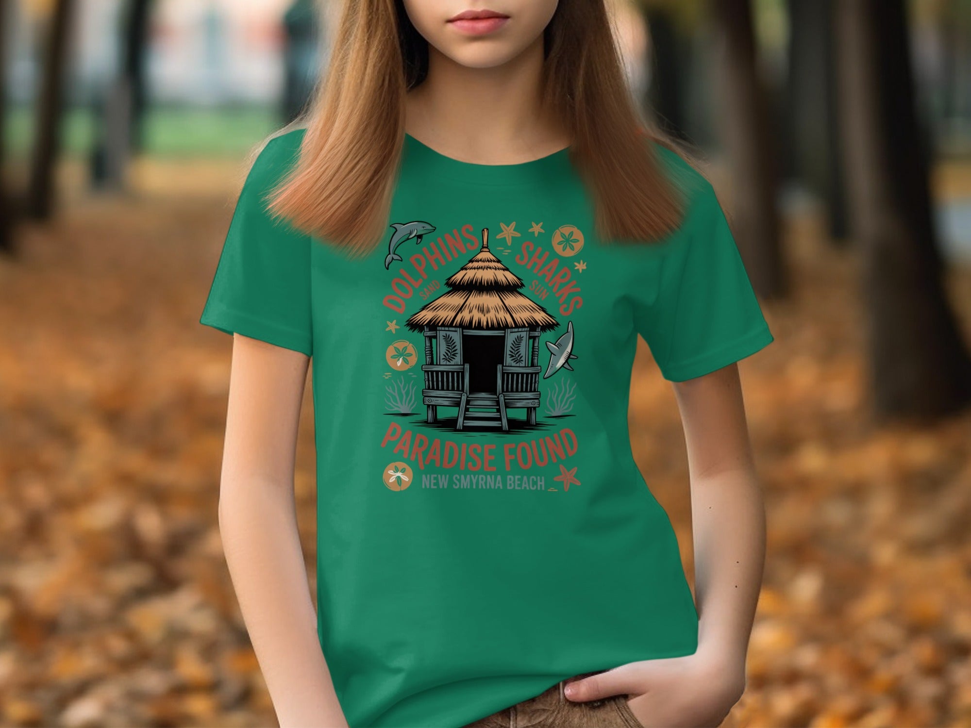 Dolphins Sharks Paradise Found T-shirt product type