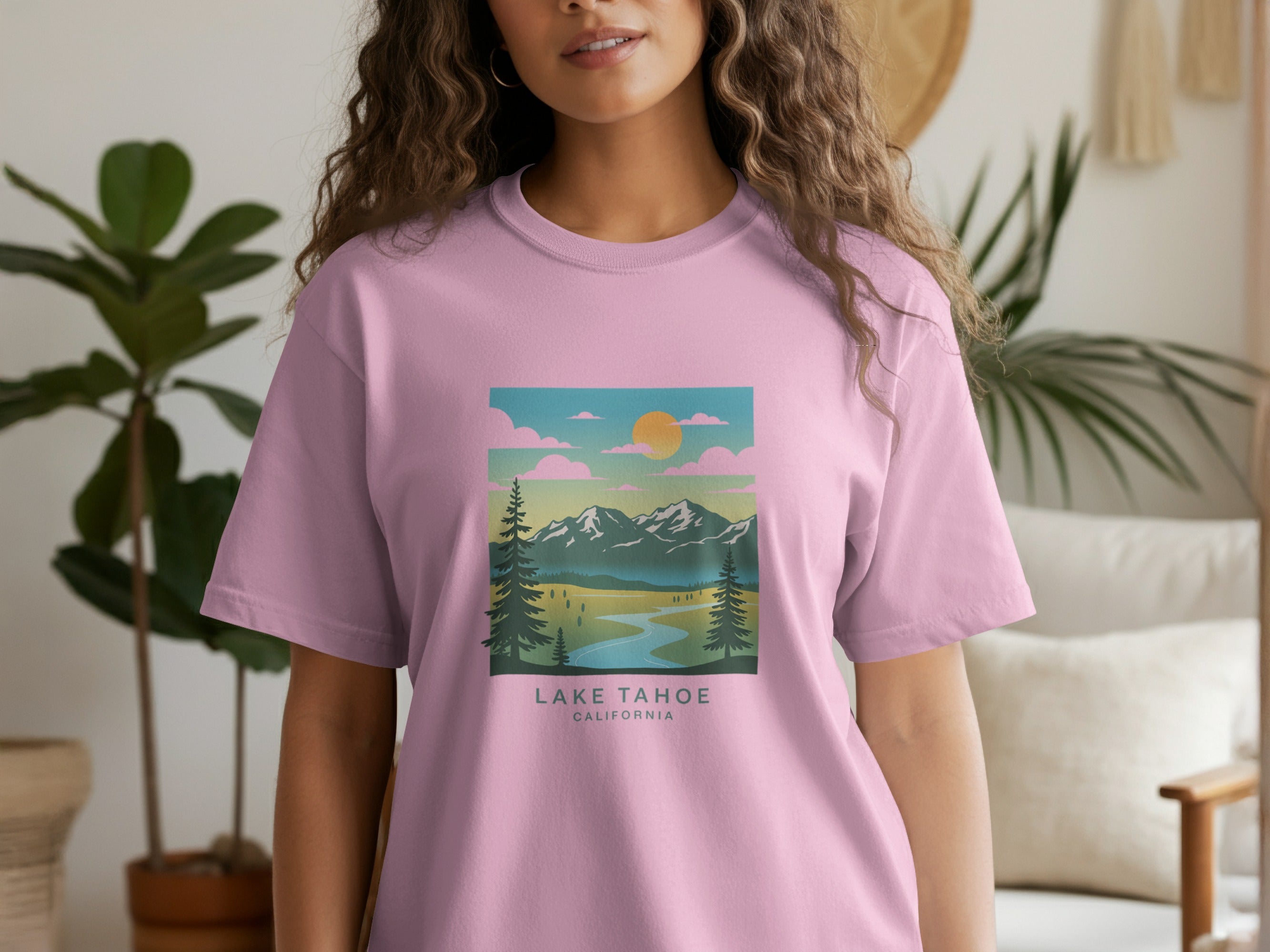 Lake Tahoe California Mountains Graphic T-Shirt product type