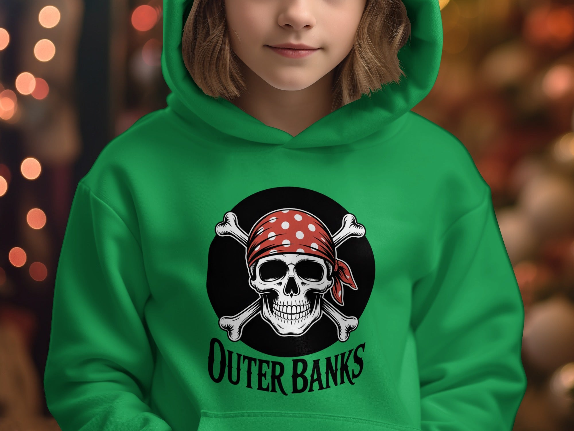 Outer Banks Pirate Skull Printed Hoodie product