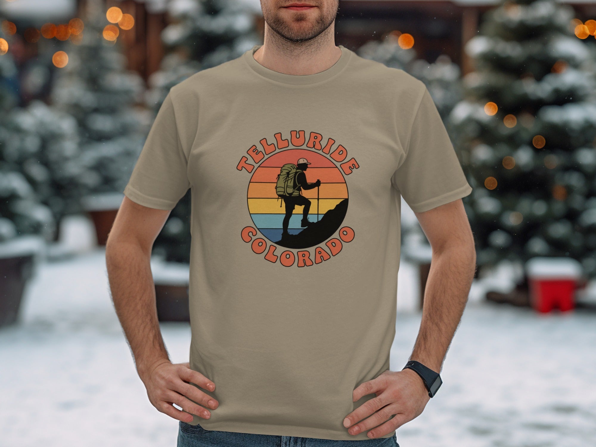 Telluride Colorado Hiking Graphic Tee product