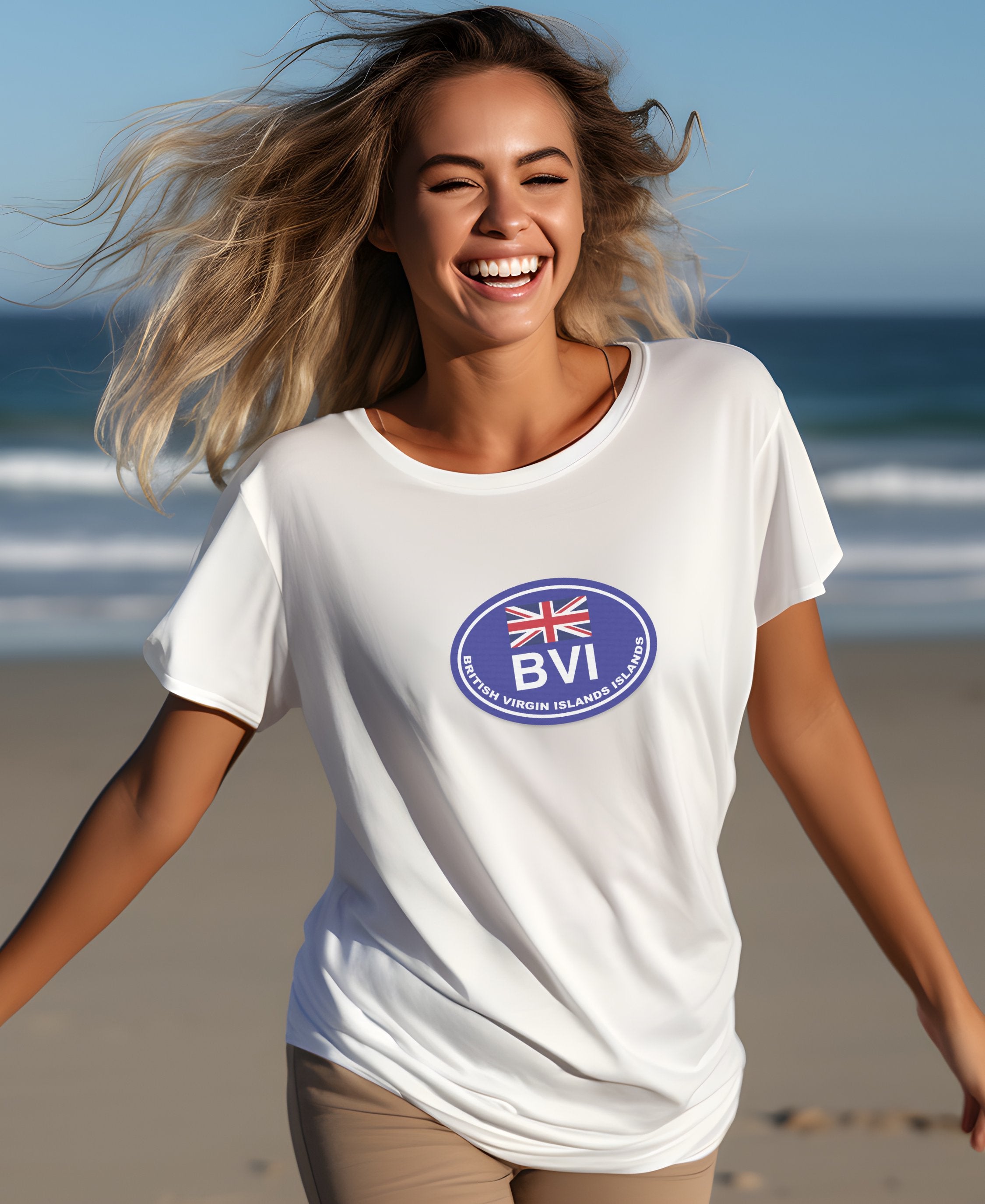 BVI sailing, hidden coves, Spring Regatta womens t-shirt