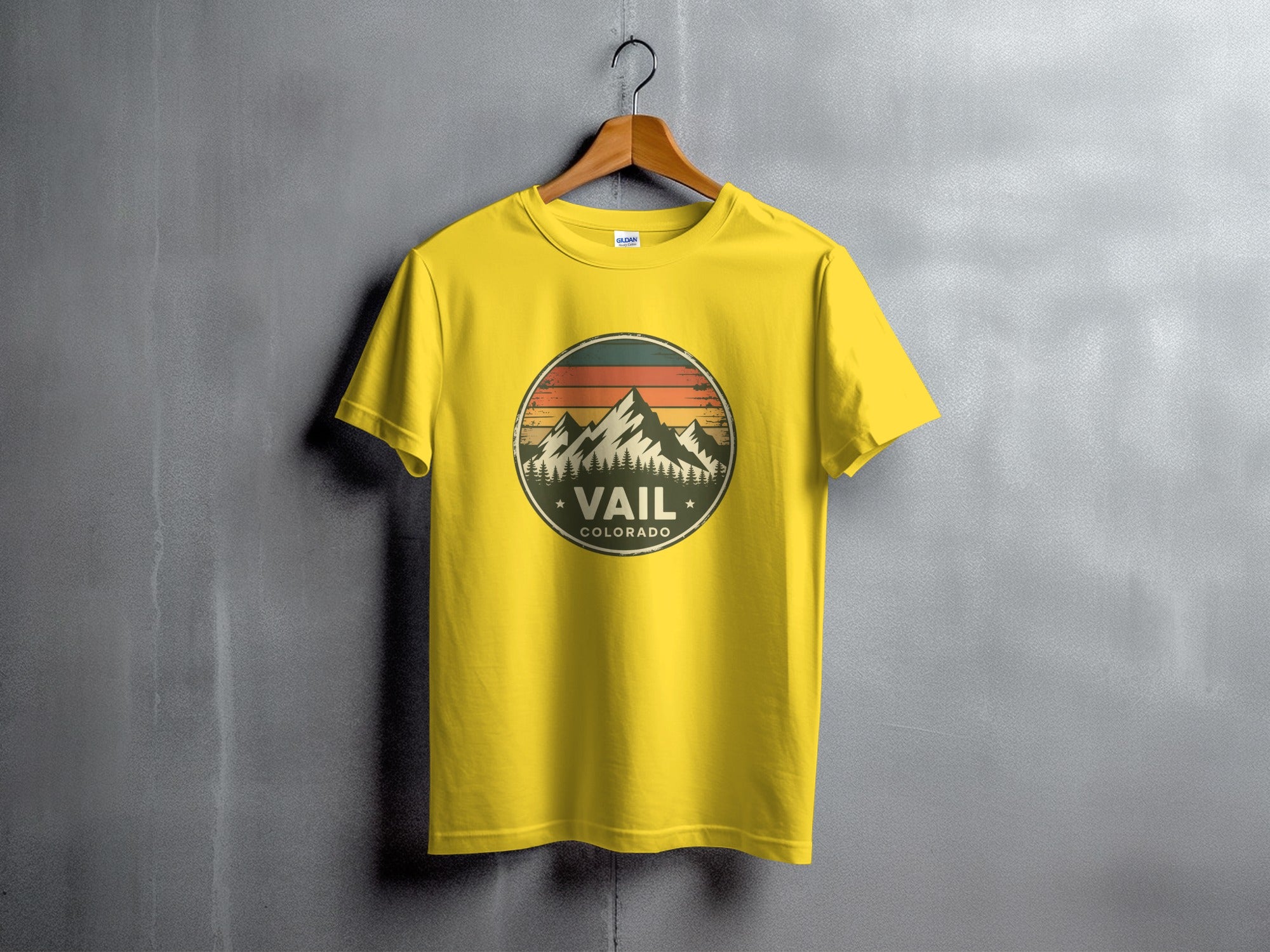 Vail Colorado Mountains Graphic Tee shirt product