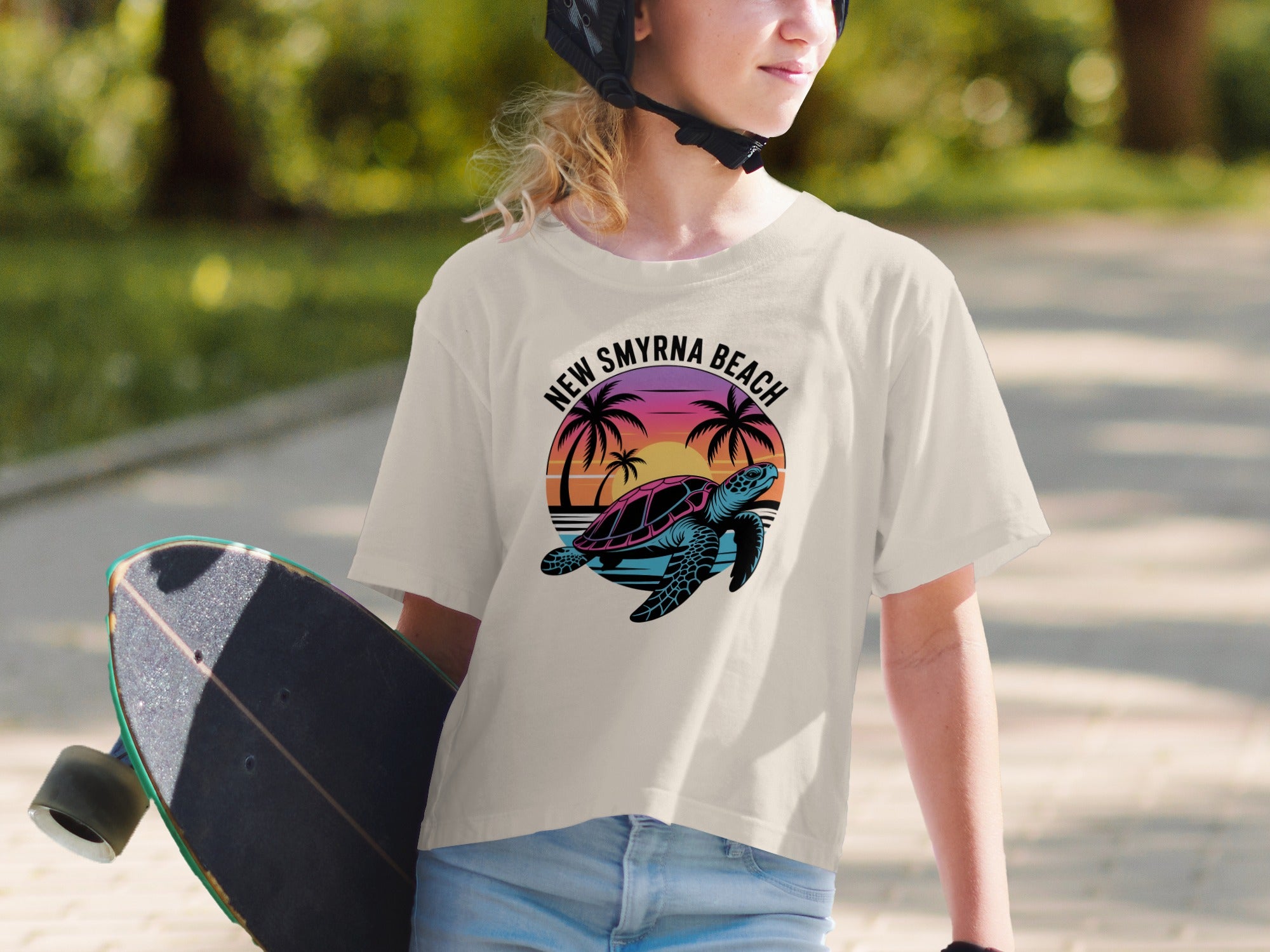 New Smyrna Beach Turtle Graphic Tee product